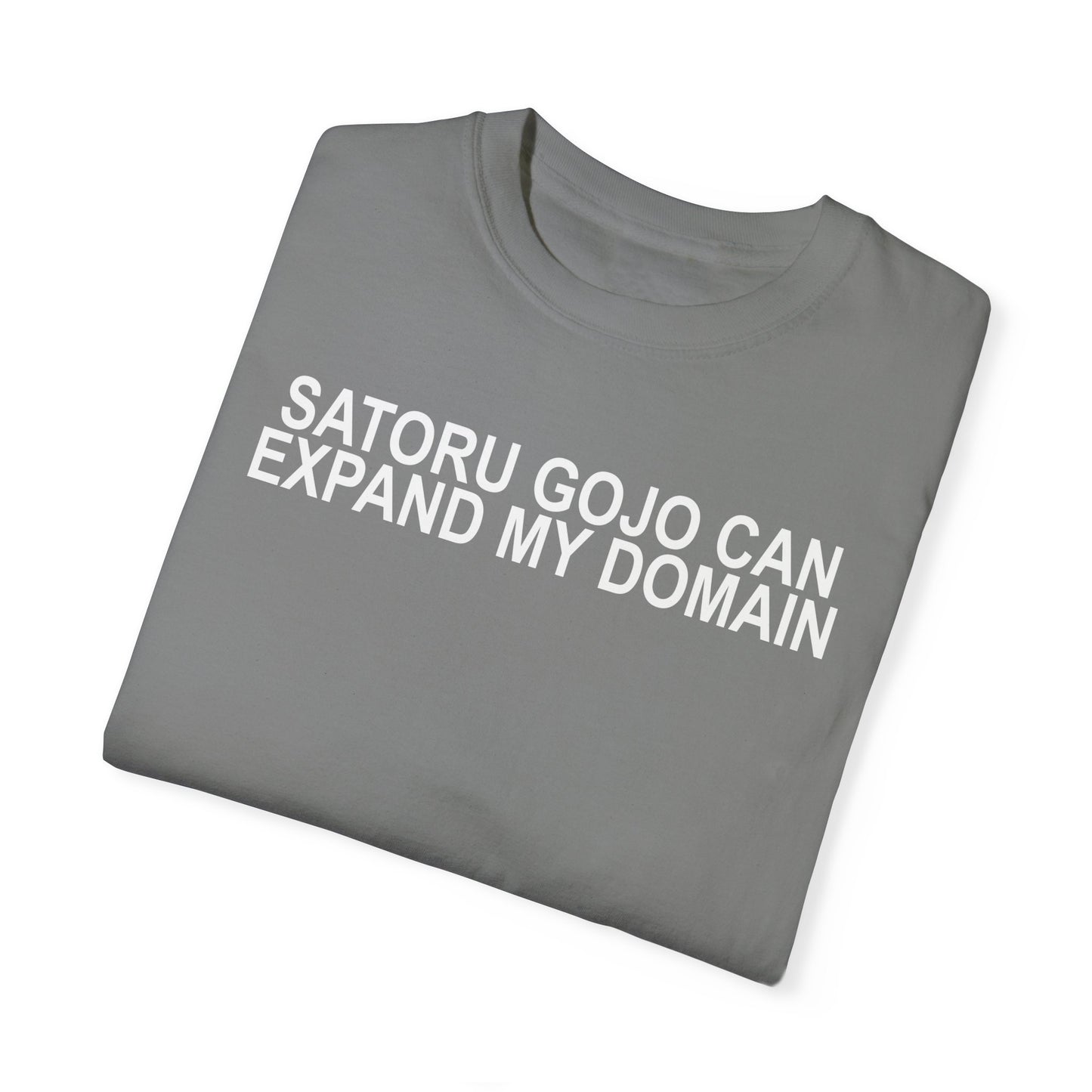 Expand my domain shirt Gojos T-shirt Satorus merch for men women subtle minimal funny