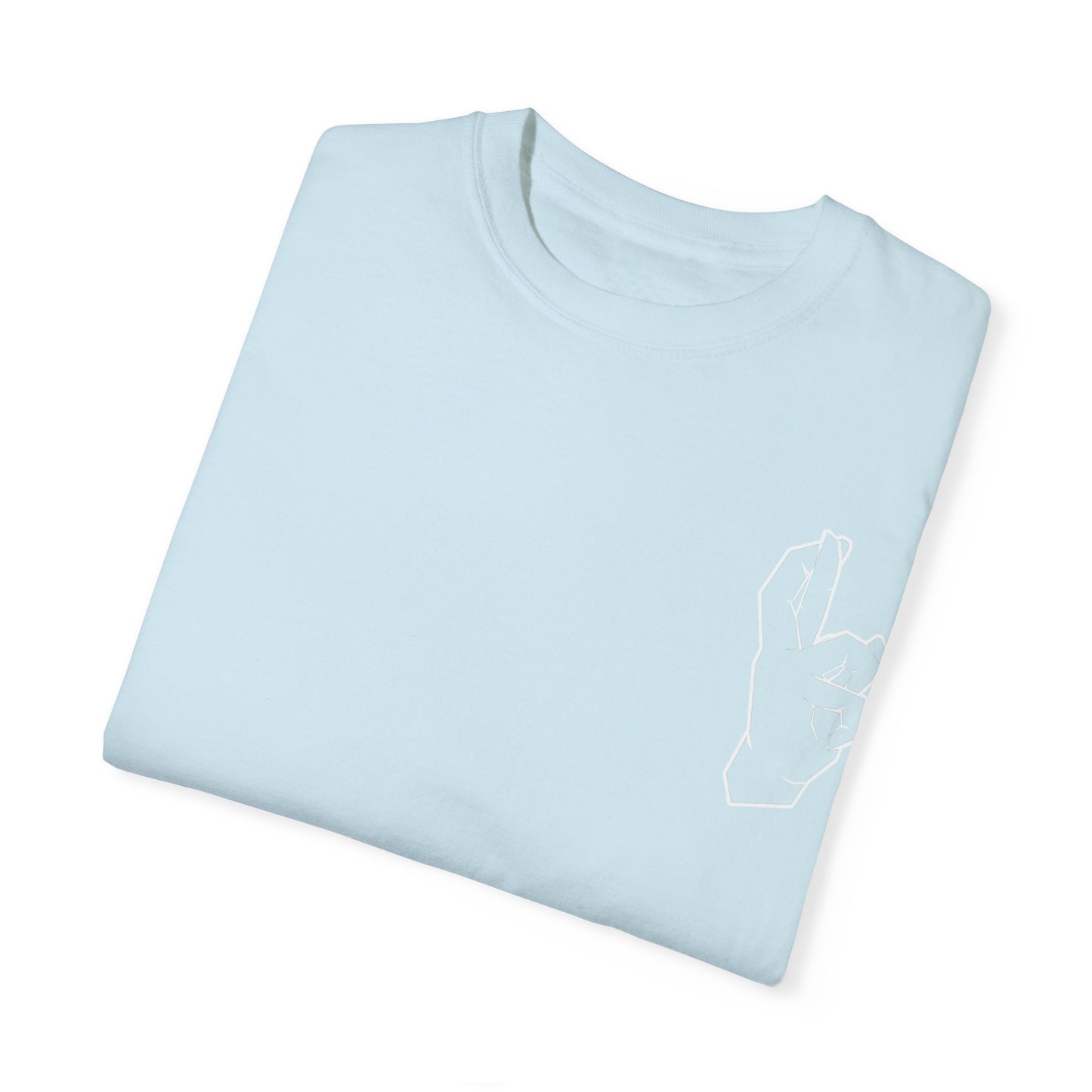 Gojos hand shirt T-shirt Satorus merch Expand my domain for men women subtle minimal sign