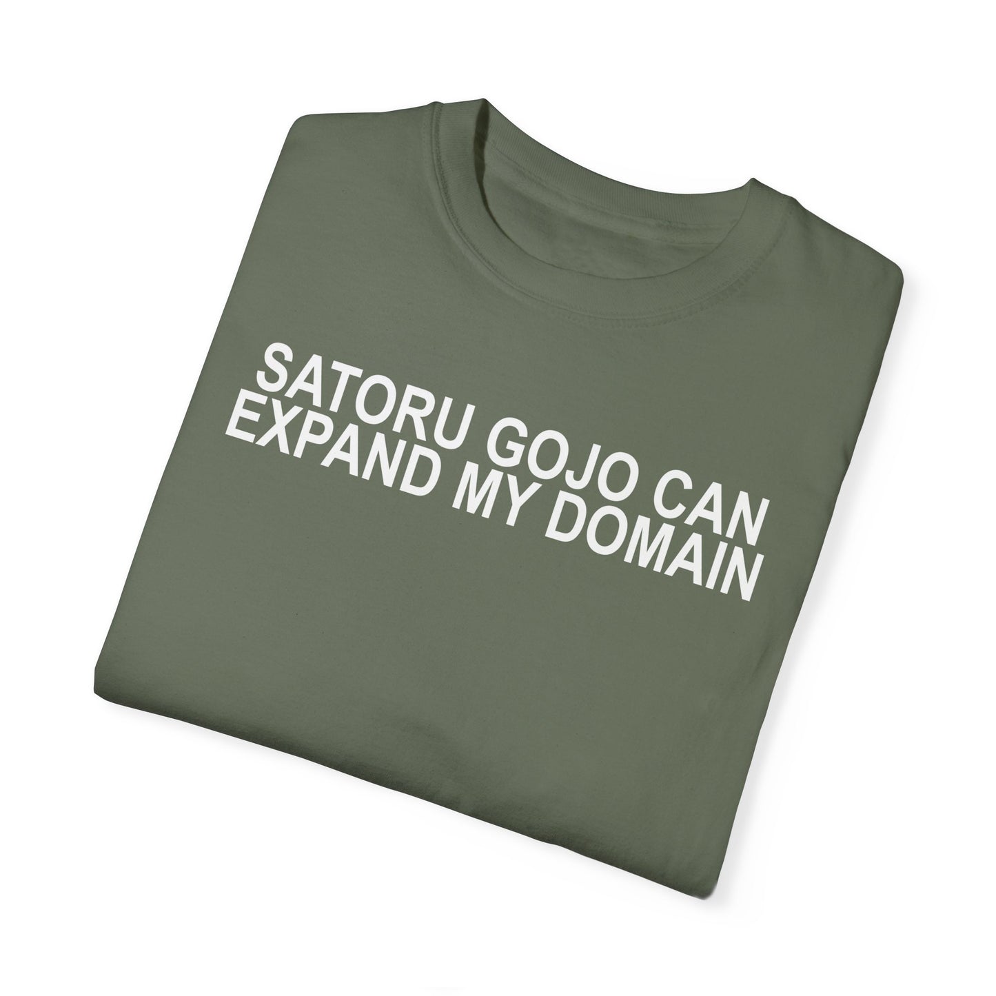 Expand my domain shirt Gojos T-shirt Satorus merch for men women subtle minimal funny