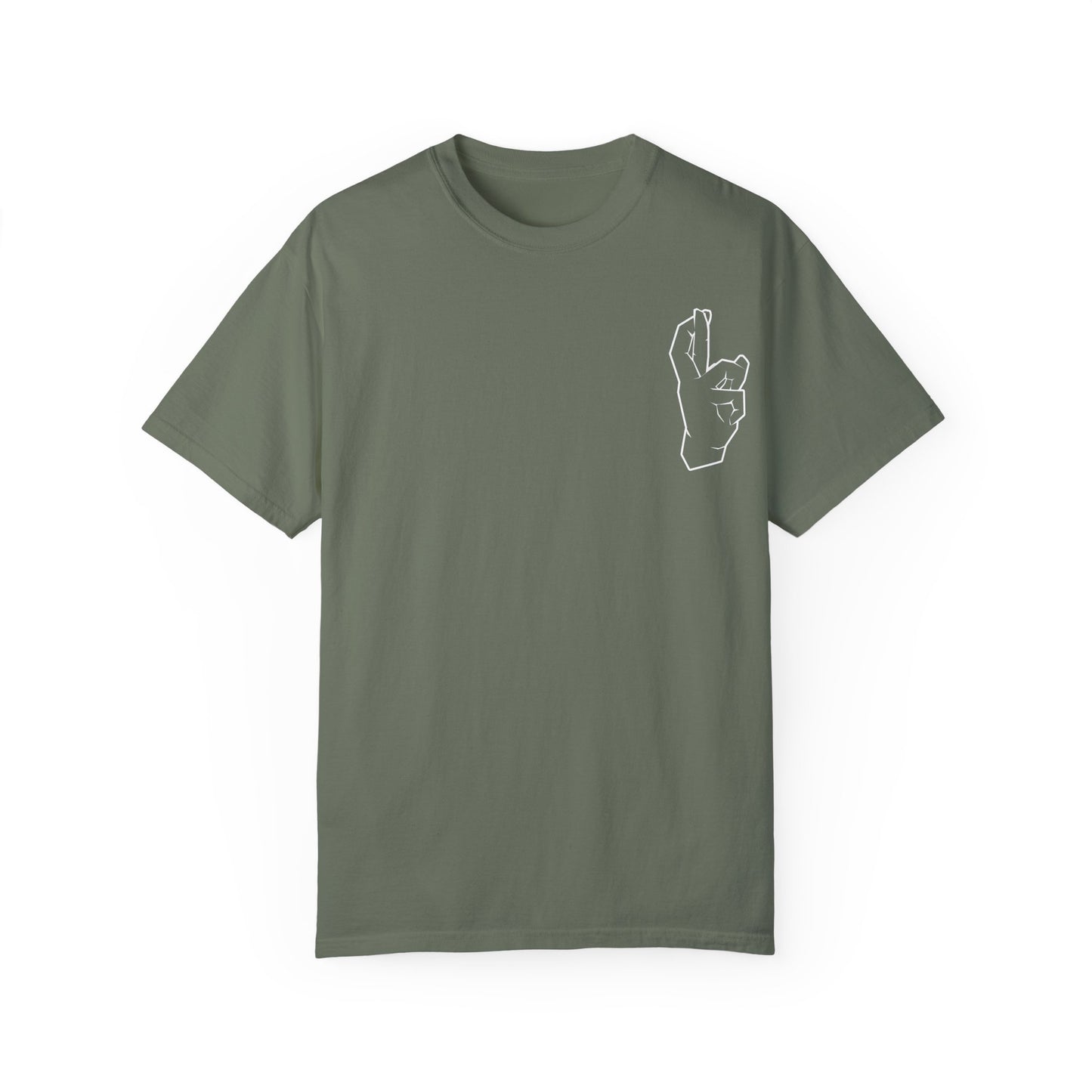 Gojos hand shirt T-shirt Satorus merch Expand my domain for men women subtle minimal sign