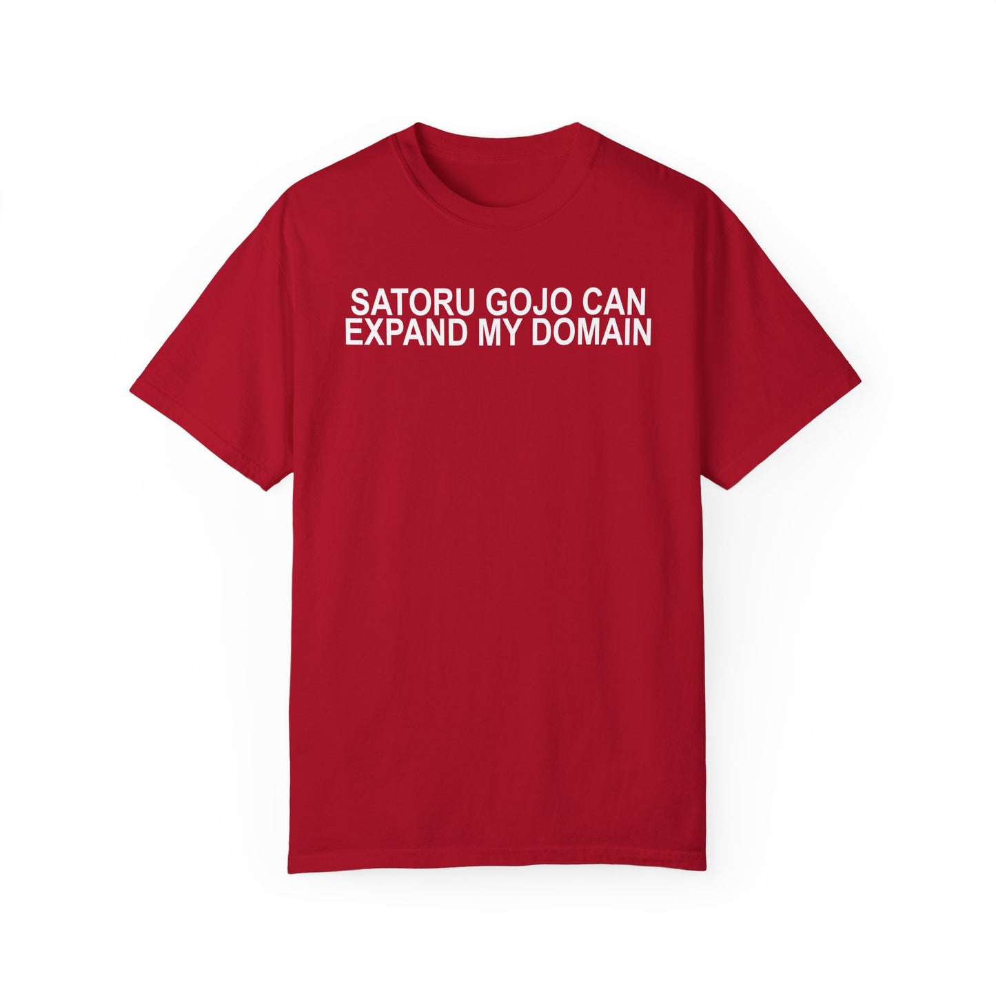 Expand my domain shirt Gojos T-shirt Satorus merch for men women subtle minimal funny