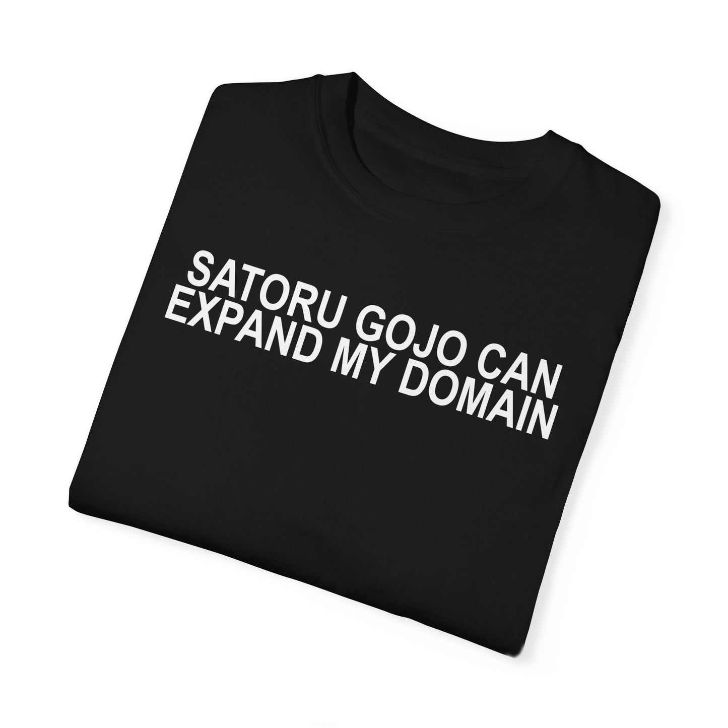 Expand my domain shirt Gojos T-shirt Satorus merch for men women subtle minimal funny