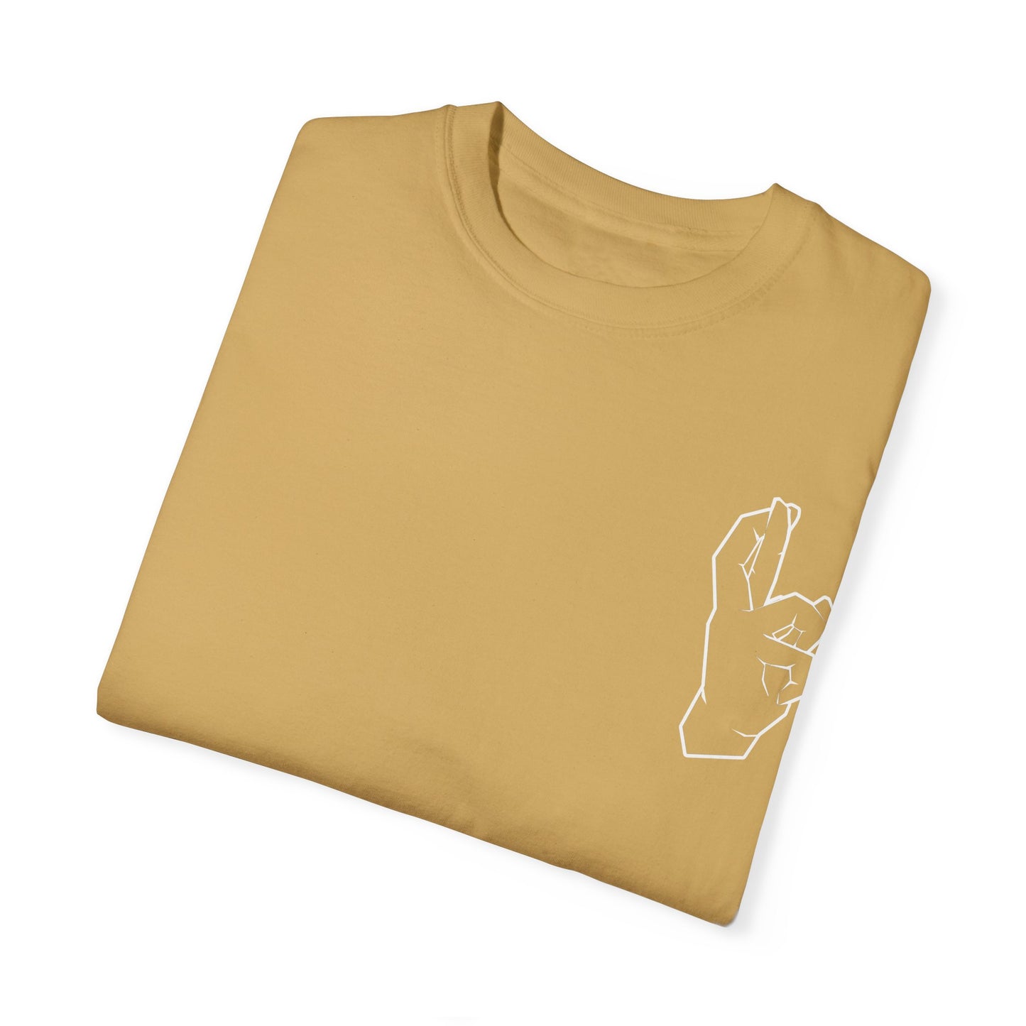 Gojos hand shirt T-shirt Satorus merch Expand my domain for men women subtle minimal sign