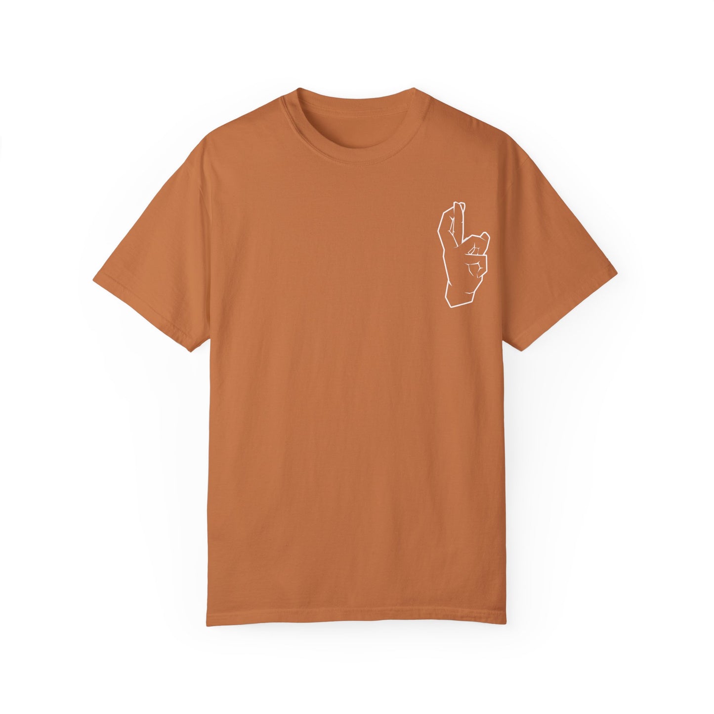Gojos hand shirt T-shirt Satorus merch Expand my domain for men women subtle minimal sign