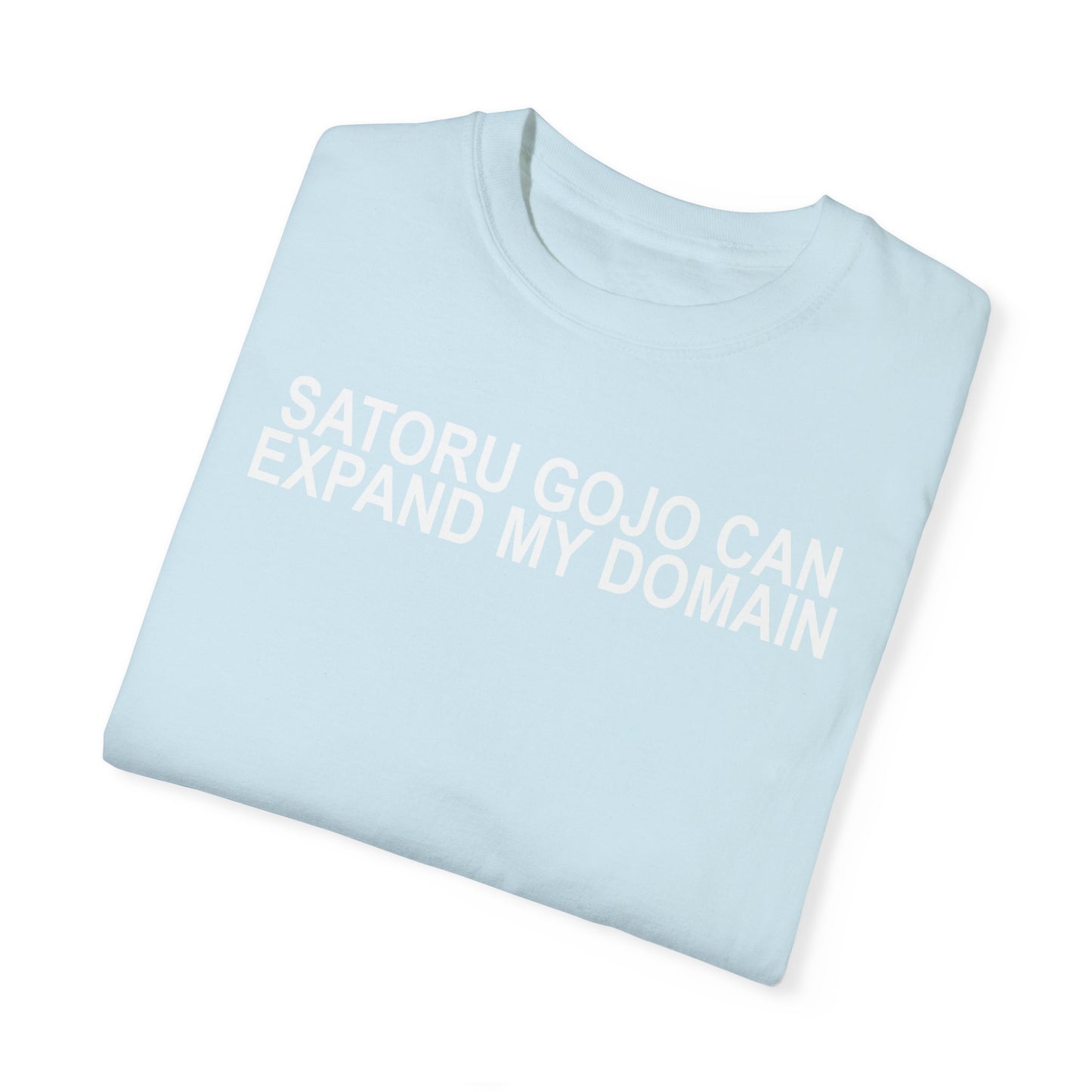 Expand my domain shirt Gojos T-shirt Satorus merch for men women subtle minimal funny