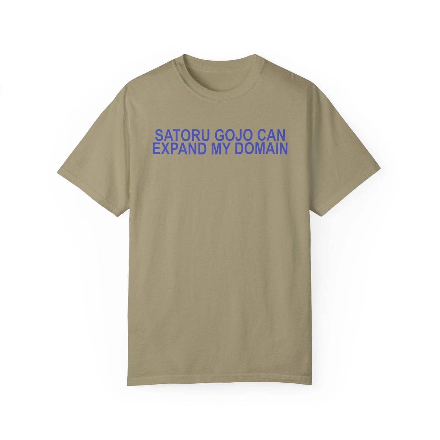 Expand my domain shirt Funny Gojos T-shirt Satorus merch for men women subtle minimal purple
