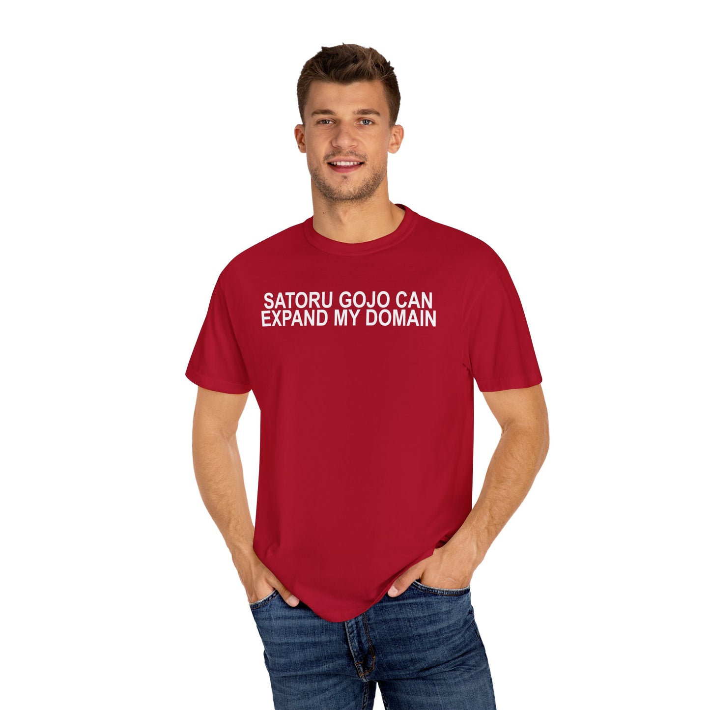 Expand my domain shirt Gojos T-shirt Satorus merch for men women subtle minimal funny