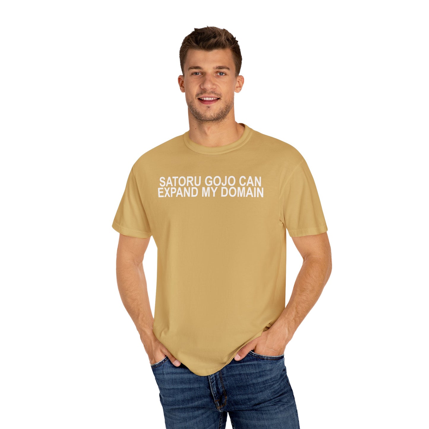 Expand my domain shirt Gojos T-shirt Satorus merch for men women subtle minimal funny
