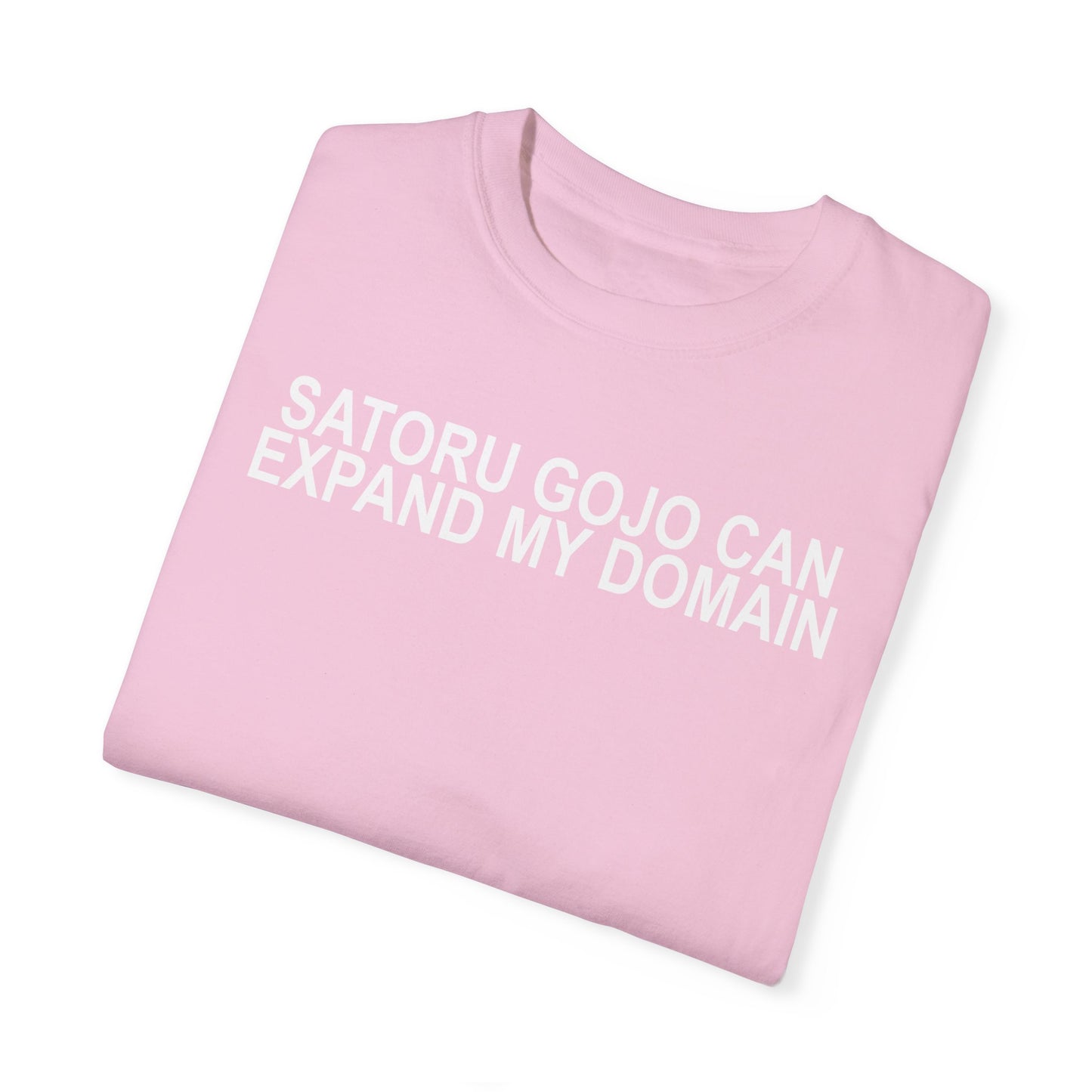 Expand my domain shirt Gojos T-shirt Satorus merch for men women subtle minimal funny