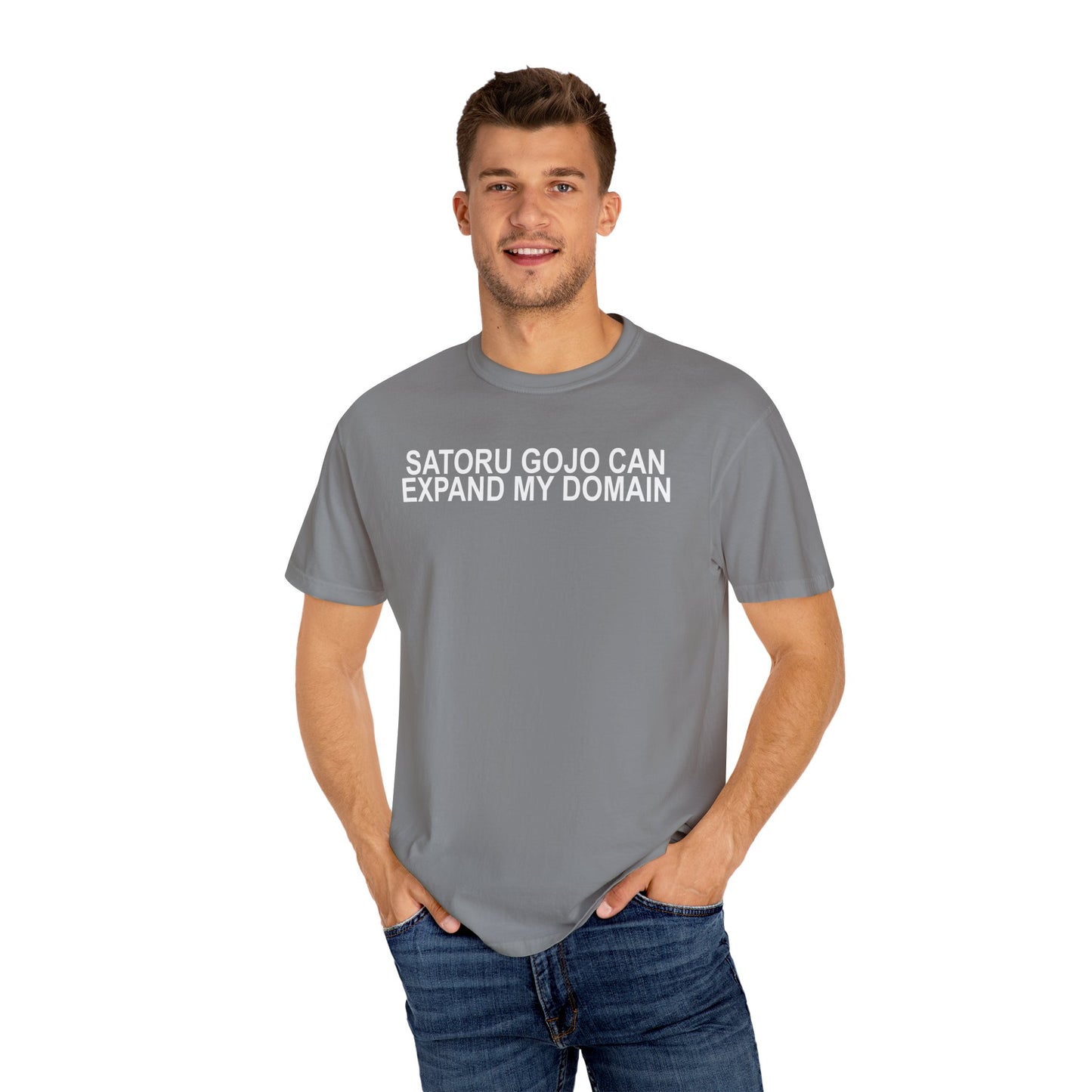 Expand my domain shirt Gojos T-shirt Satorus merch for men women subtle minimal funny