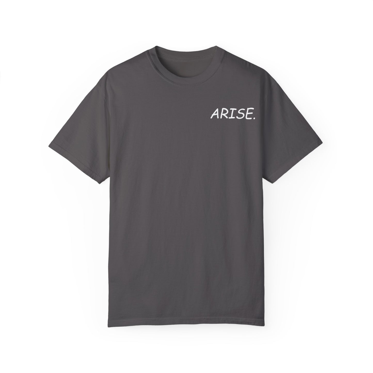 Arise. Solo Levels T-shirt Sung Igris Jinwoos Levelling Anime shirt for men women subtle minimal side