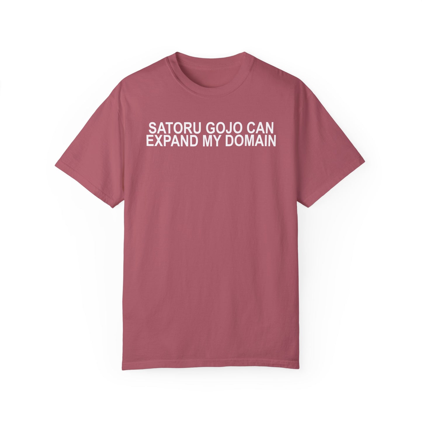 Expand my domain shirt Gojos T-shirt Satorus merch for men women subtle minimal funny