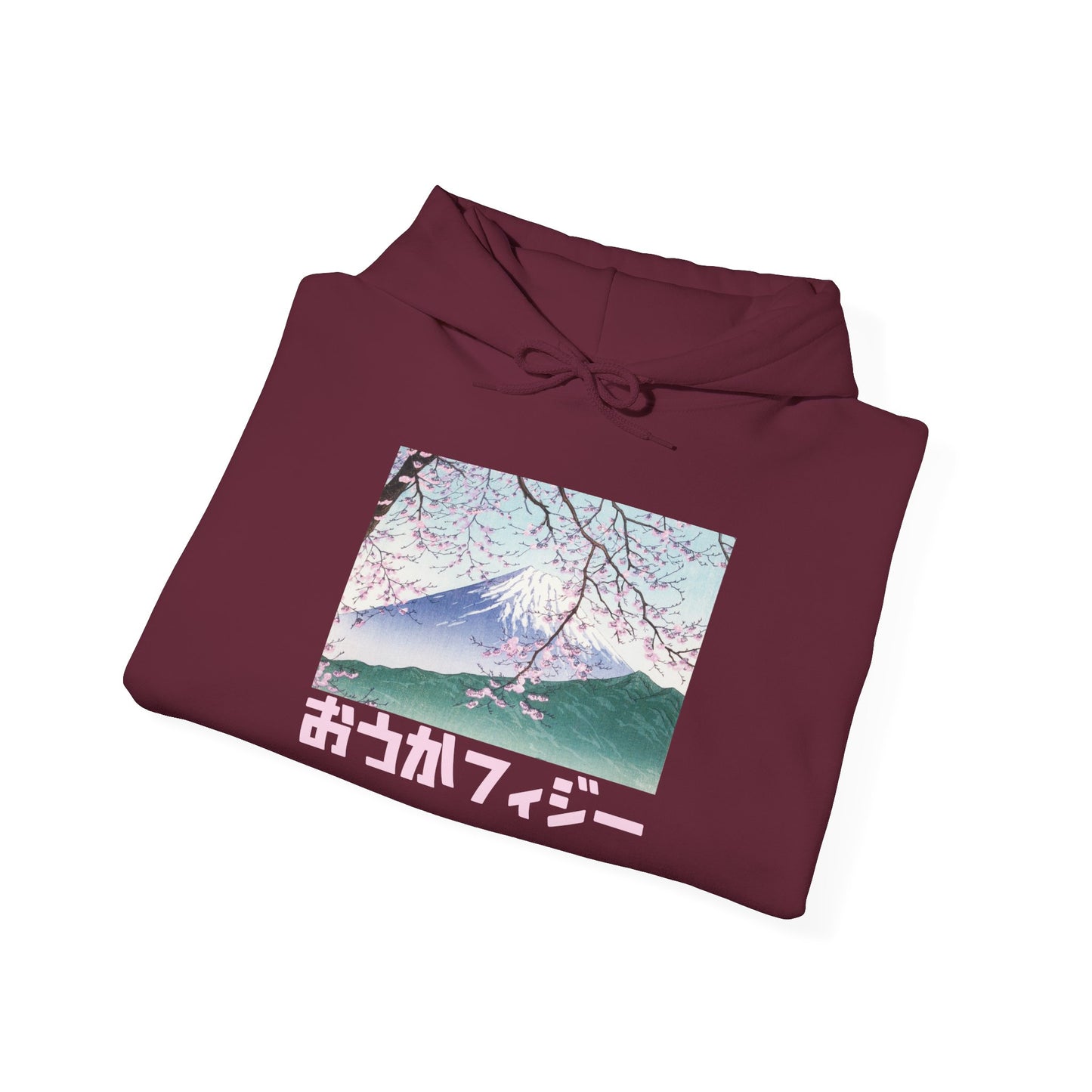 Japan Aesthetic hoodie Kawaii Vaporwave Cherry Blossoms Pink