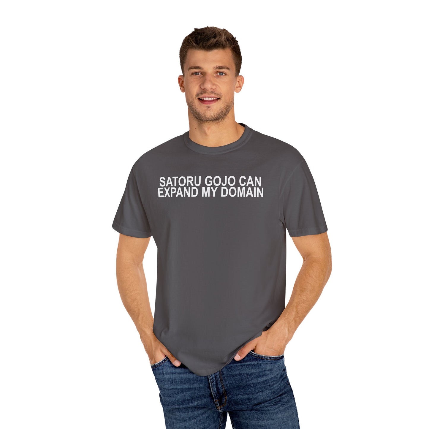 Expand my domain shirt Gojos T-shirt Satorus merch for men women subtle minimal funny