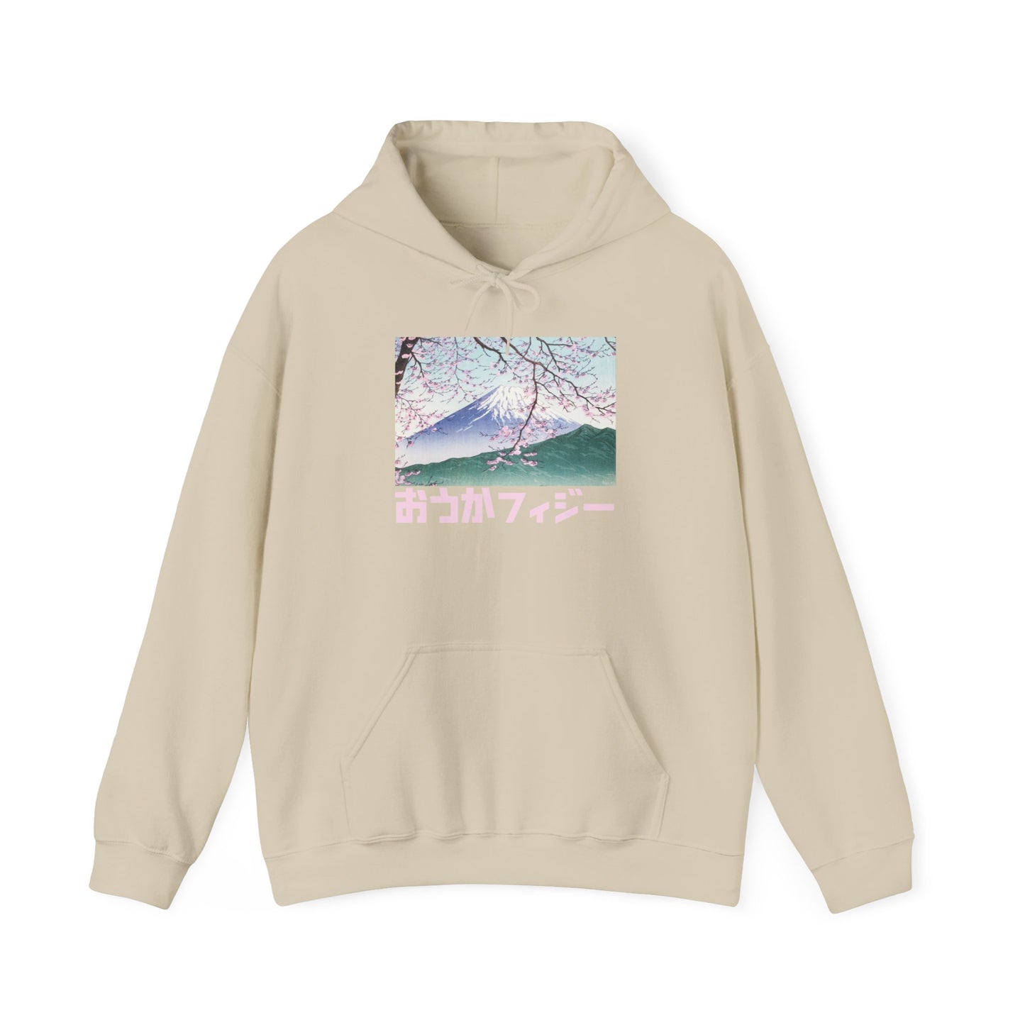 Japan Aesthetic hoodie Kawaii Vaporwave Cherry Blossoms Pink