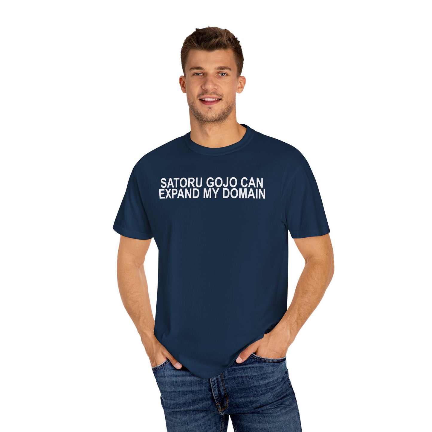 Expand my domain shirt Gojos T-shirt Satorus merch for men women subtle minimal funny
