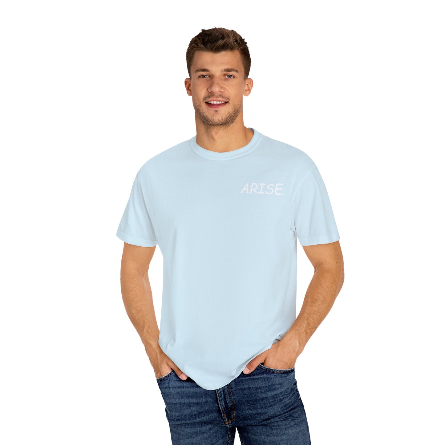 Arise. Solo Levels T-shirt Sung Igris Jinwoos Levelling Anime shirt for men women subtle minimal side