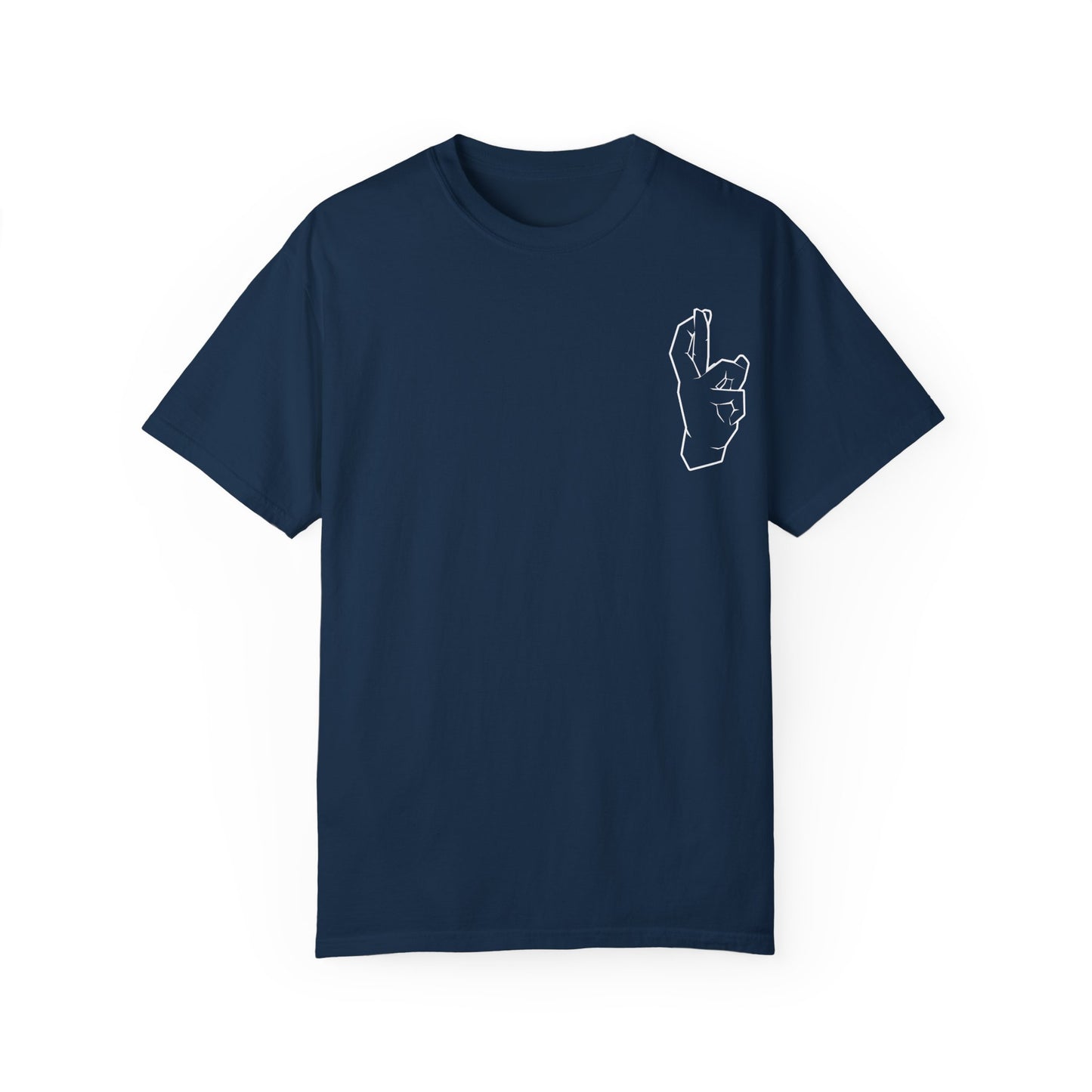 Gojos hand shirt T-shirt Satorus merch Expand my domain for men women subtle minimal sign