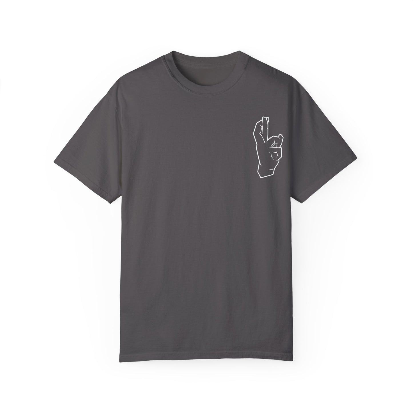 Gojos hand shirt T-shirt Satorus merch Expand my domain for men women subtle minimal sign