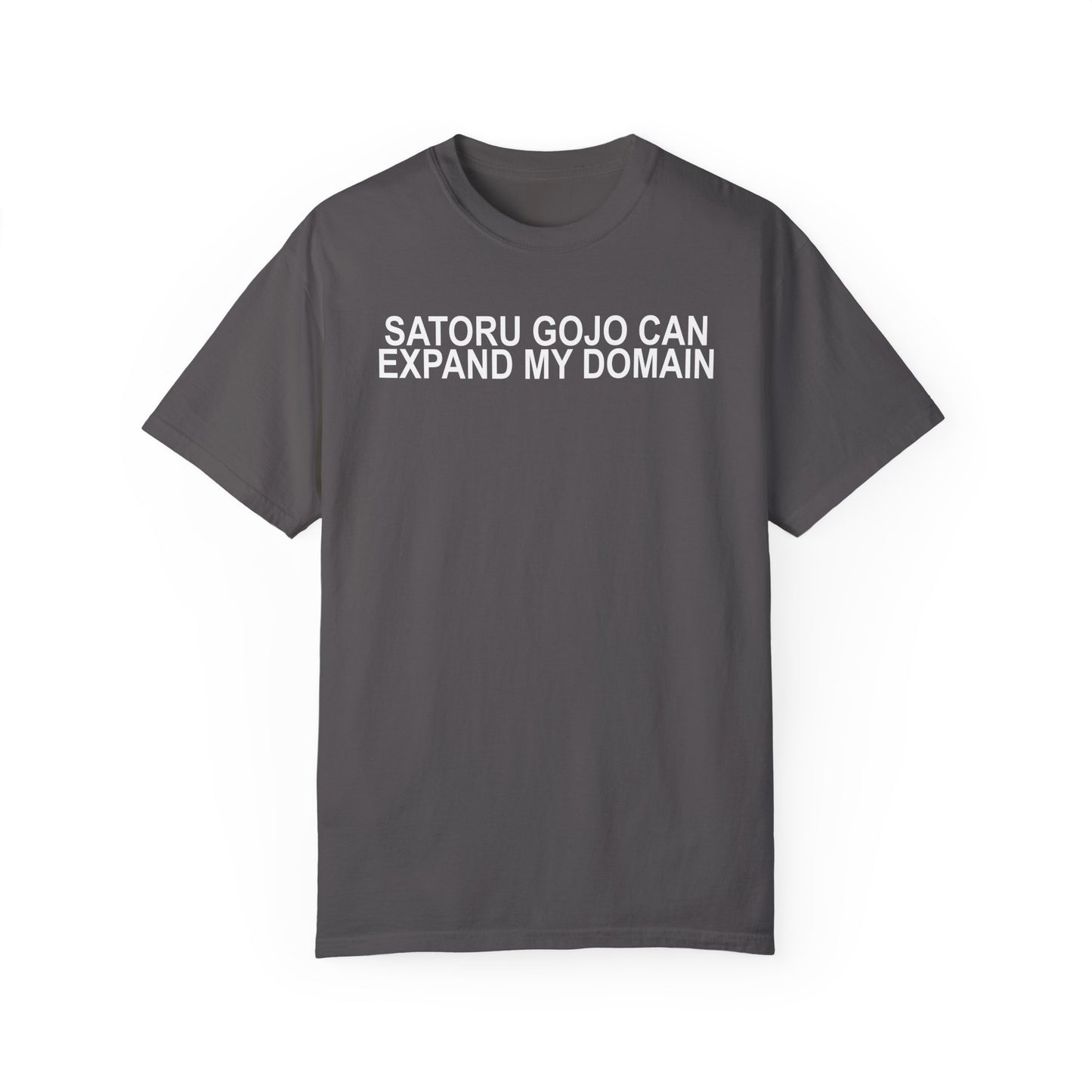 Expand my domain shirt Gojos T-shirt Satorus merch for men women subtle minimal funny