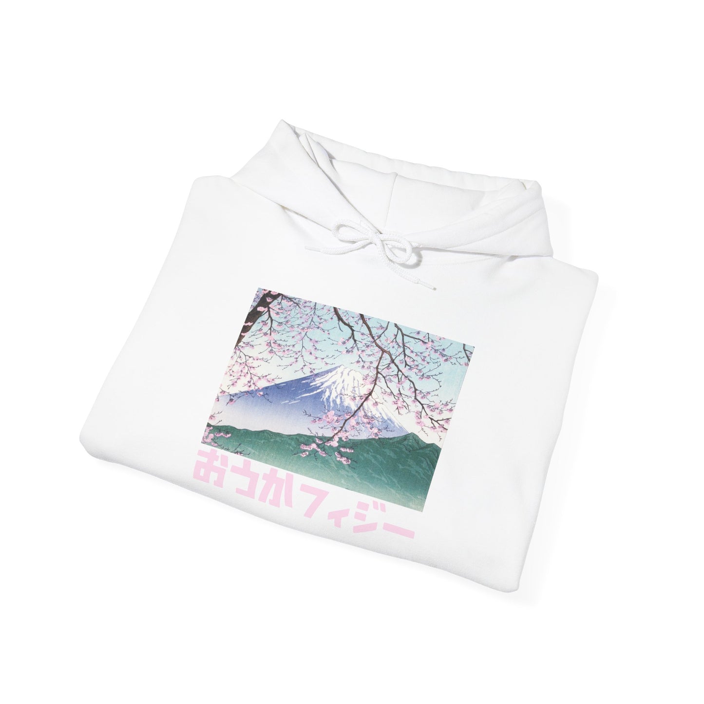 Japan Aesthetic hoodie Kawaii Vaporwave Cherry Blossoms Pink