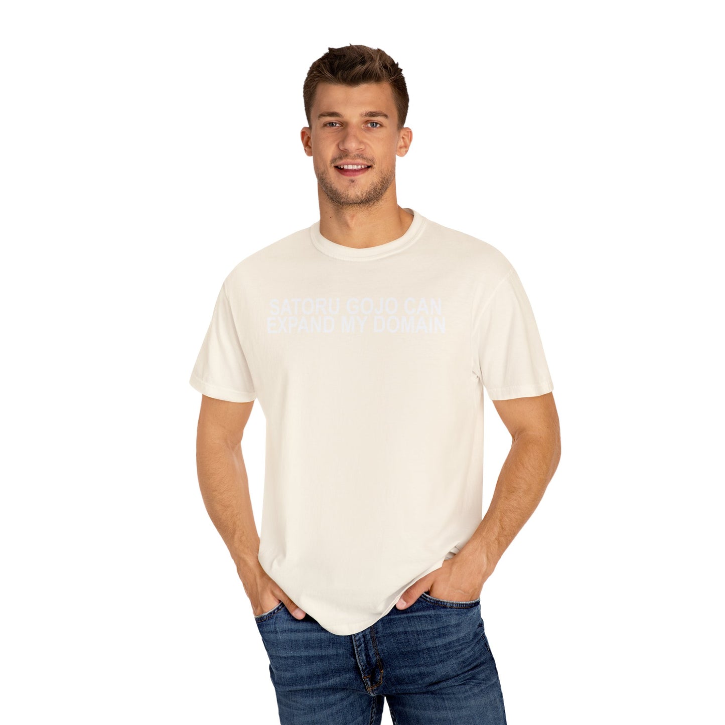 Expand my domain shirt Gojos T-shirt Satorus merch for men women subtle minimal funny