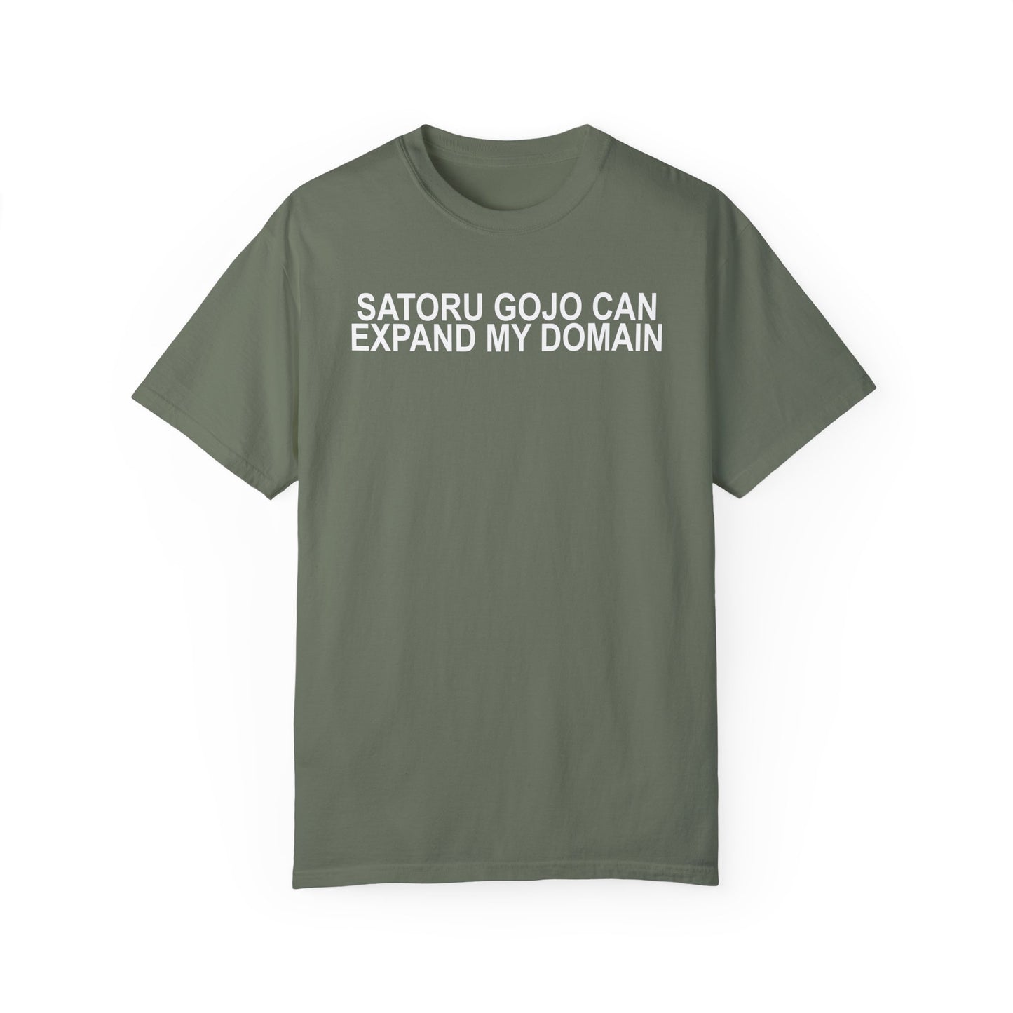 Expand my domain shirt Gojos T-shirt Satorus merch for men women subtle minimal funny