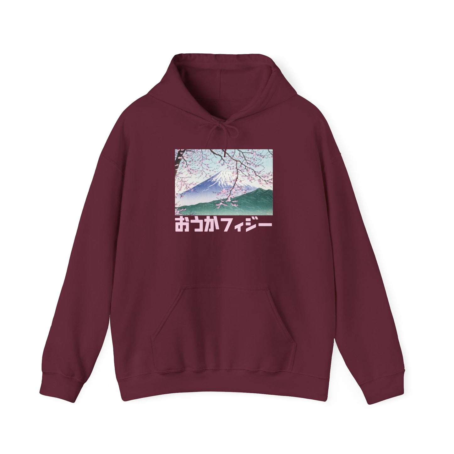 Japan Aesthetic hoodie Kawaii Vaporwave Cherry Blossoms Pink