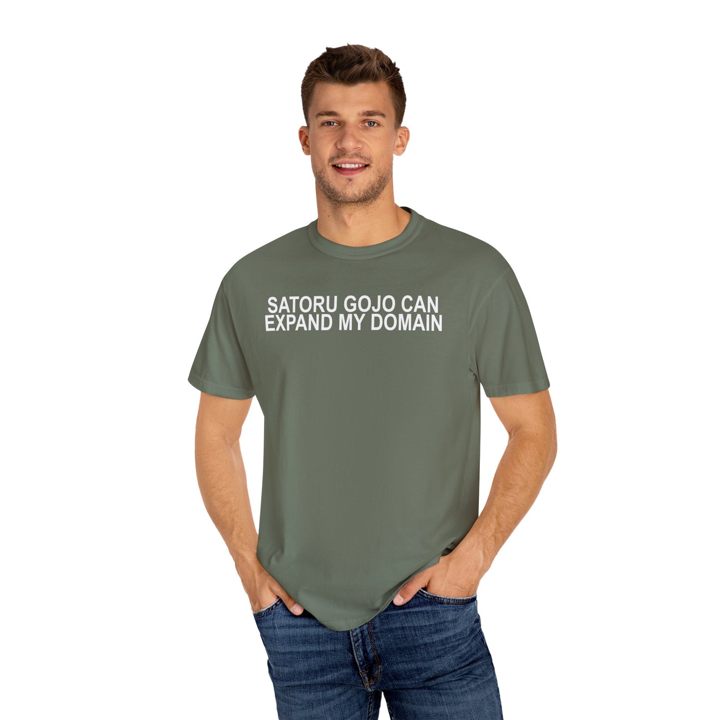 Expand my domain shirt Gojos T-shirt Satorus merch for men women subtle minimal funny