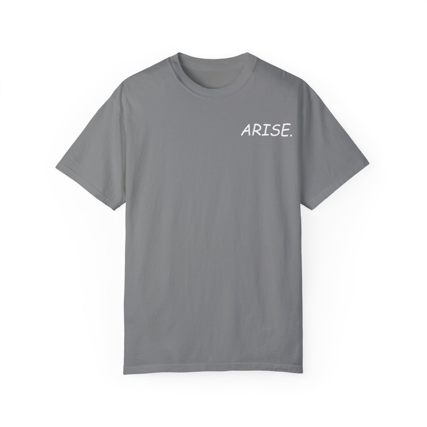 Arise. Solo Levels T-shirt Sung Igris Jinwoos Levelling Anime shirt for men women subtle minimal side