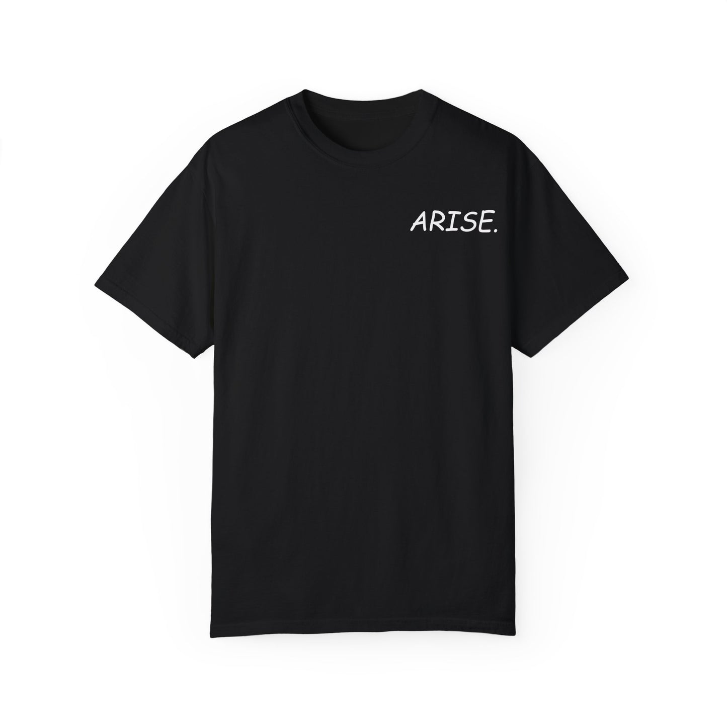 Arise. Solo Levels T-shirt Sung Igris Jinwoos Levelling Anime shirt for men women subtle minimal side