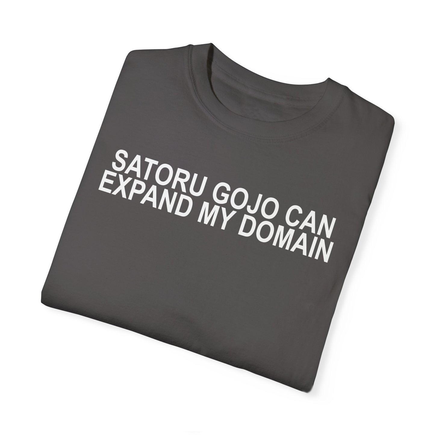 Expand my domain shirt Gojos T-shirt Satorus merch for men women subtle minimal funny