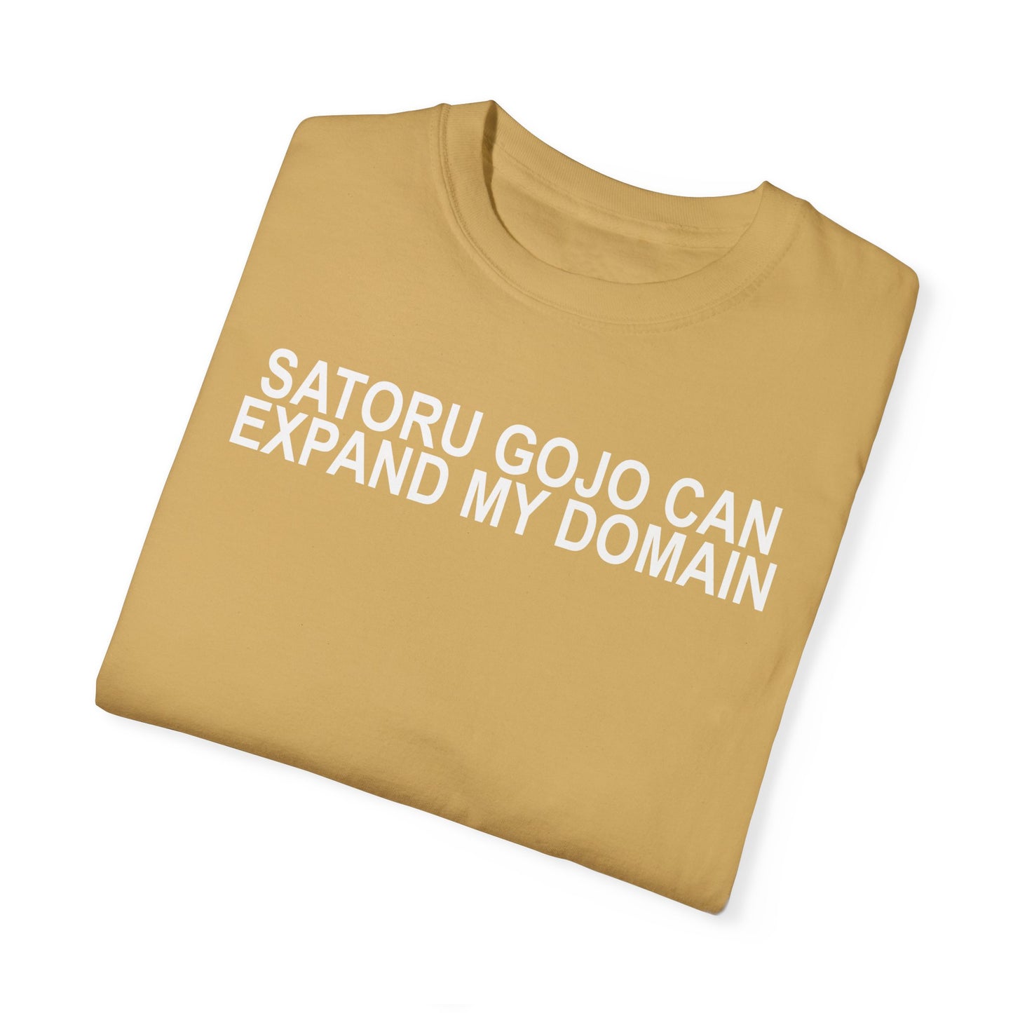 Expand my domain shirt Gojos T-shirt Satorus merch for men women subtle minimal funny