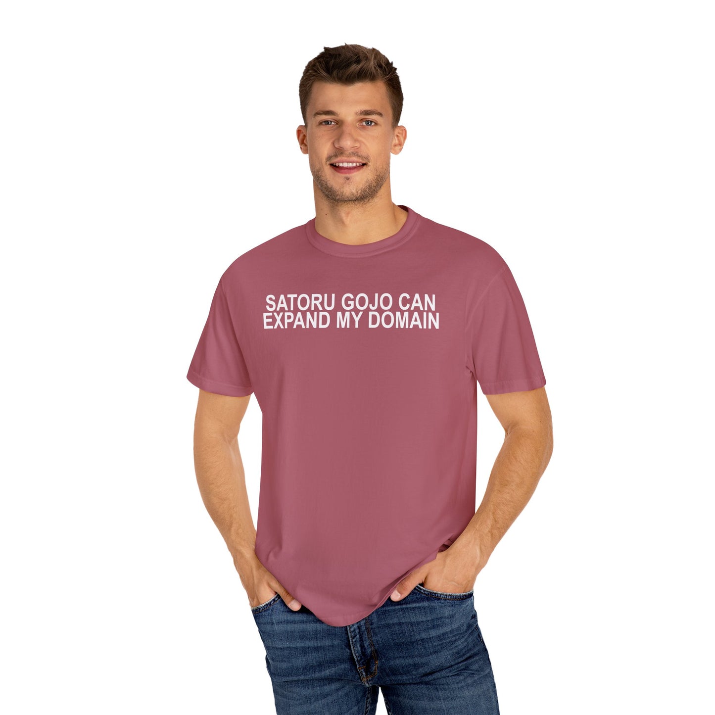 Expand my domain shirt Gojos T-shirt Satorus merch for men women subtle minimal funny