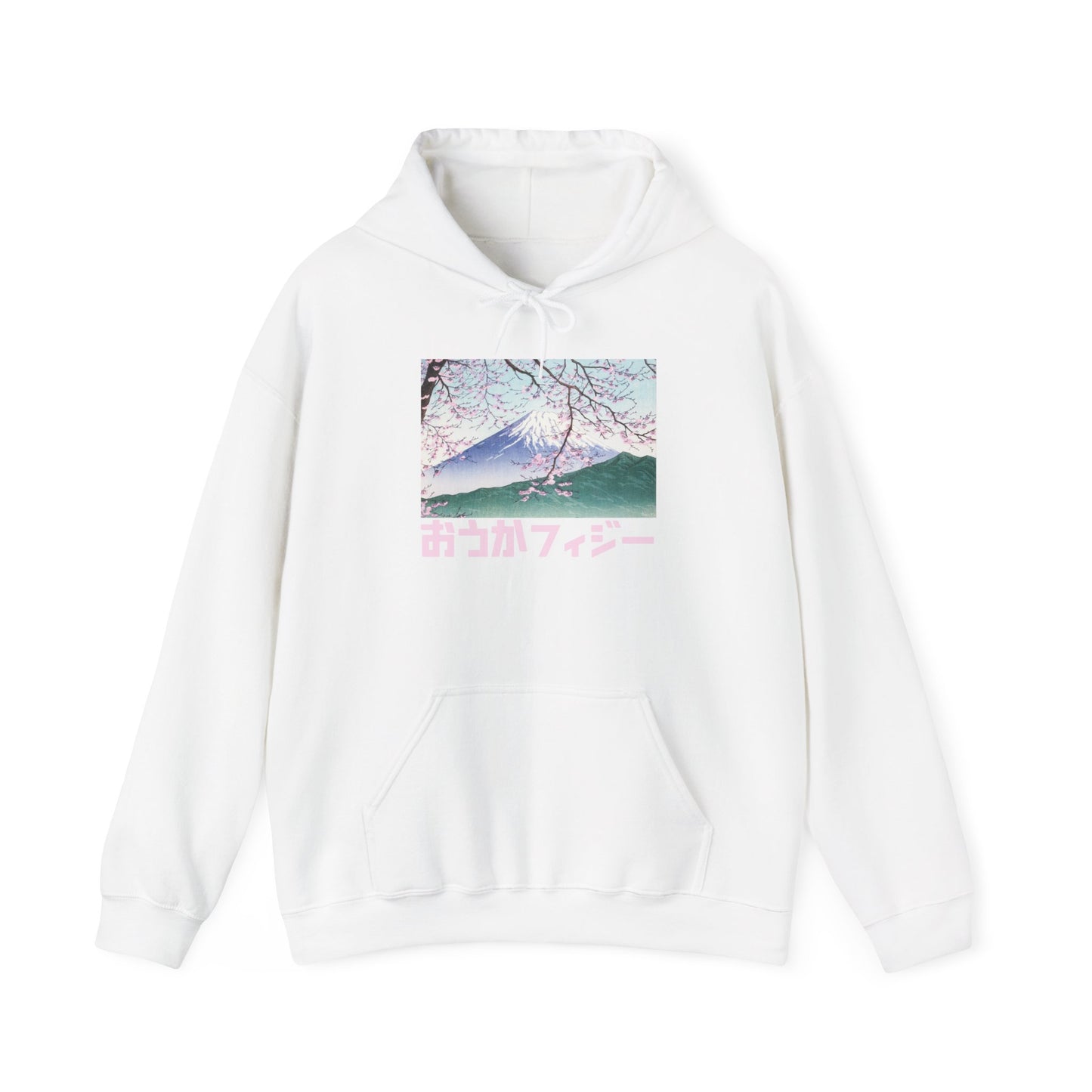 Japan Aesthetic hoodie Kawaii Vaporwave Cherry Blossoms Pink