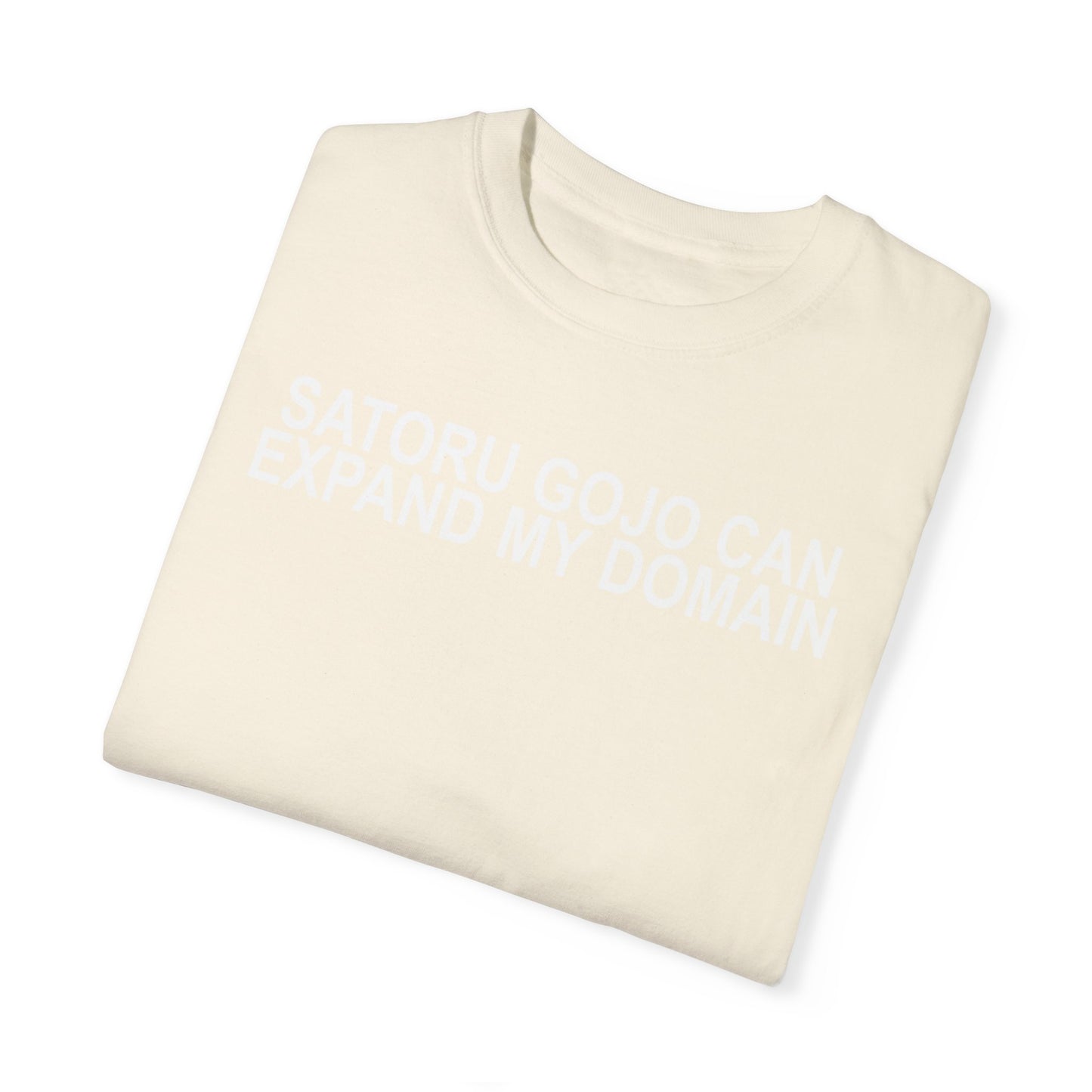 Expand my domain shirt Gojos T-shirt Satorus merch for men women subtle minimal funny