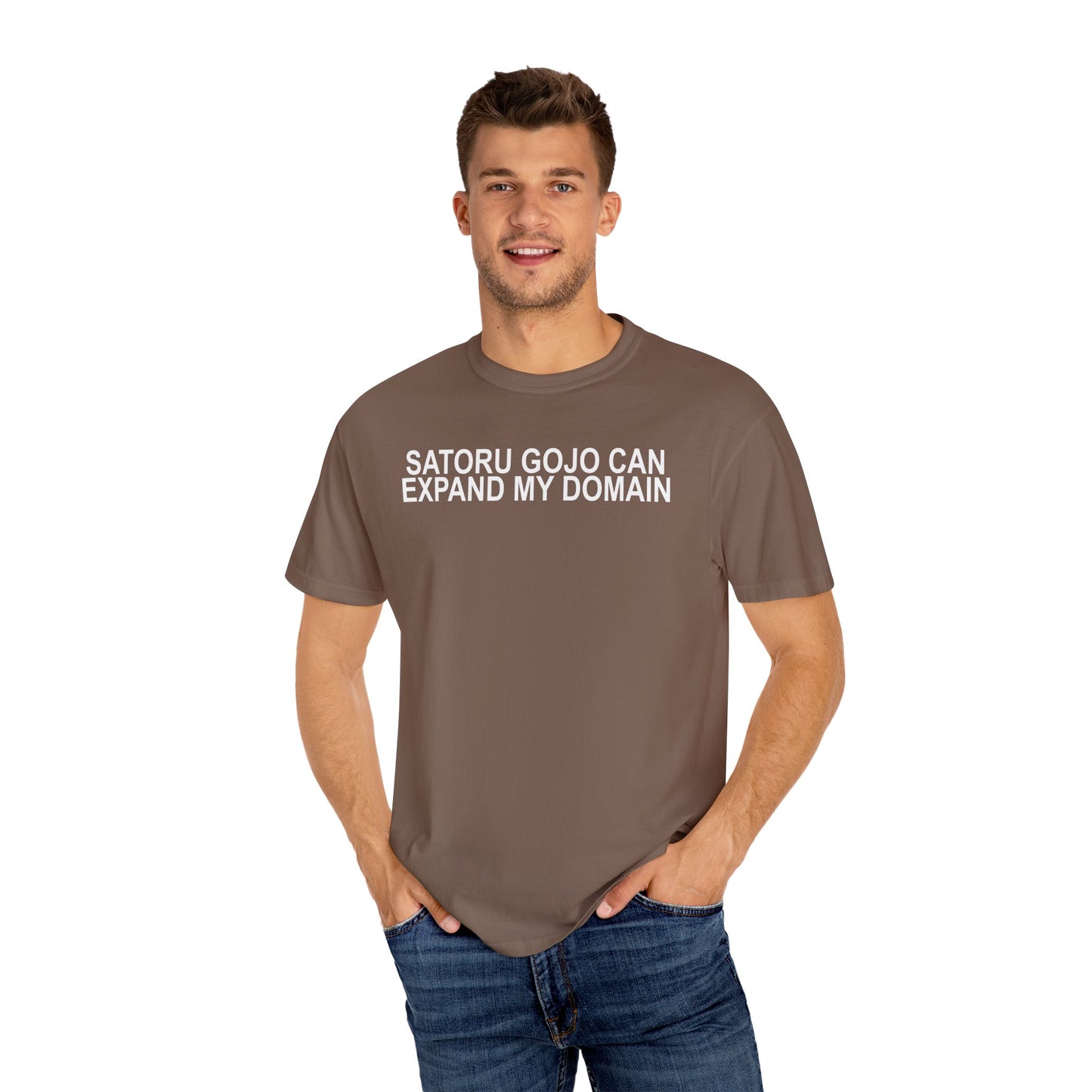 Expand my domain shirt Gojos T-shirt Satorus merch for men women subtle minimal funny