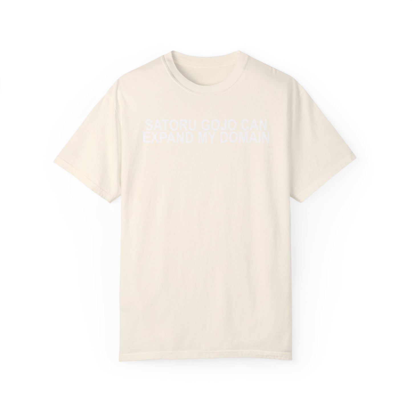 Expand my domain shirt Gojos T-shirt Satorus merch for men women subtle minimal funny