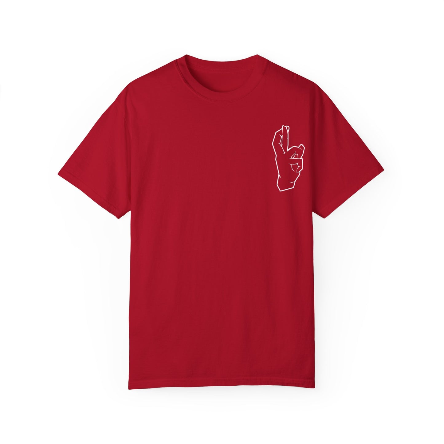 Gojos hand shirt T-shirt Satorus merch Expand my domain for men women subtle minimal sign