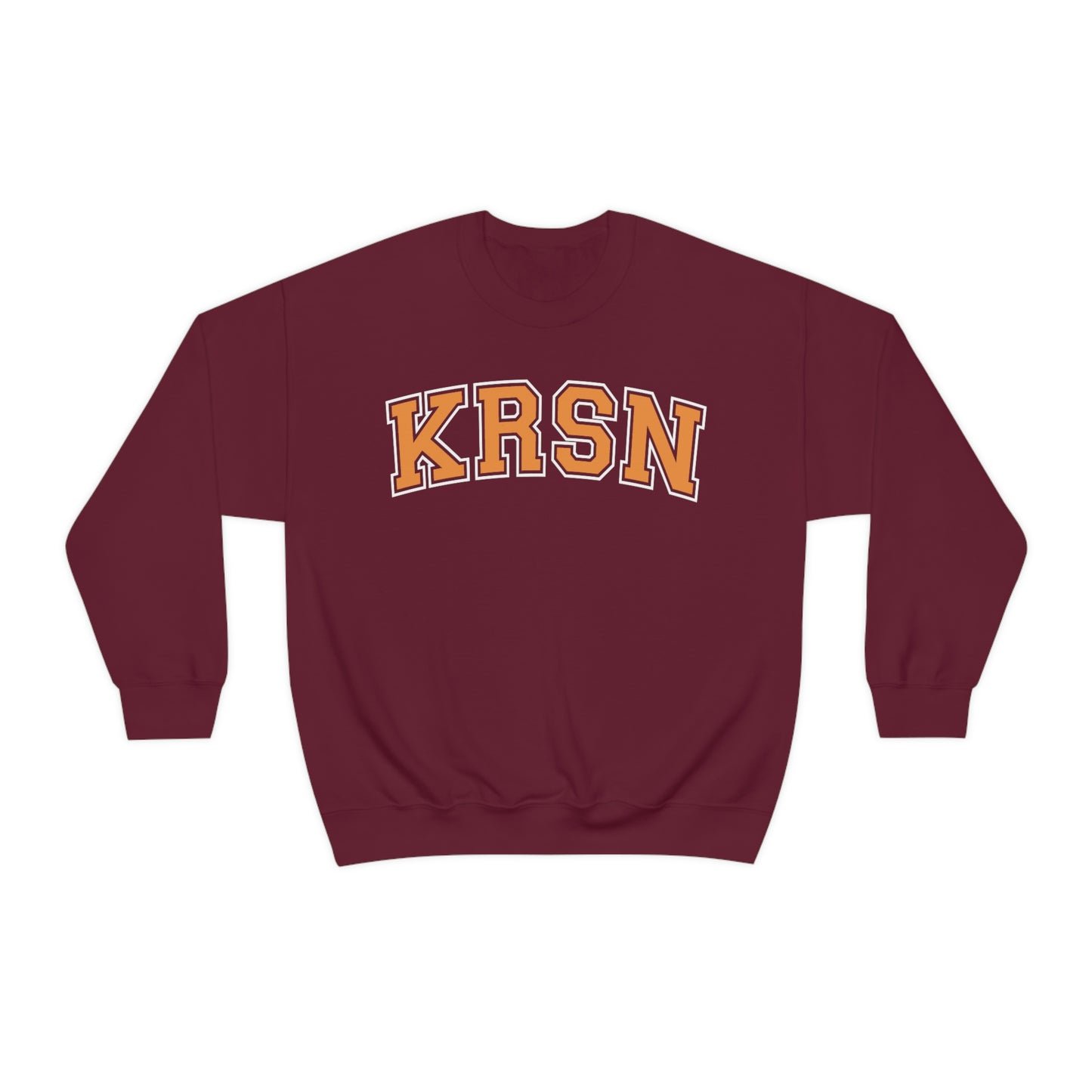 KRSN Crewneck Sweatshirt Volleyball College Nekomas KRSN High Volleyball Club FLY Karasuns sweater