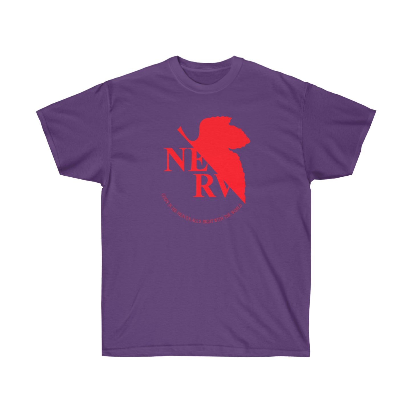 NERVs Company Neon Anime Eva T-Shirt Japanese Aesthetic Tumblr 2000s Vintage