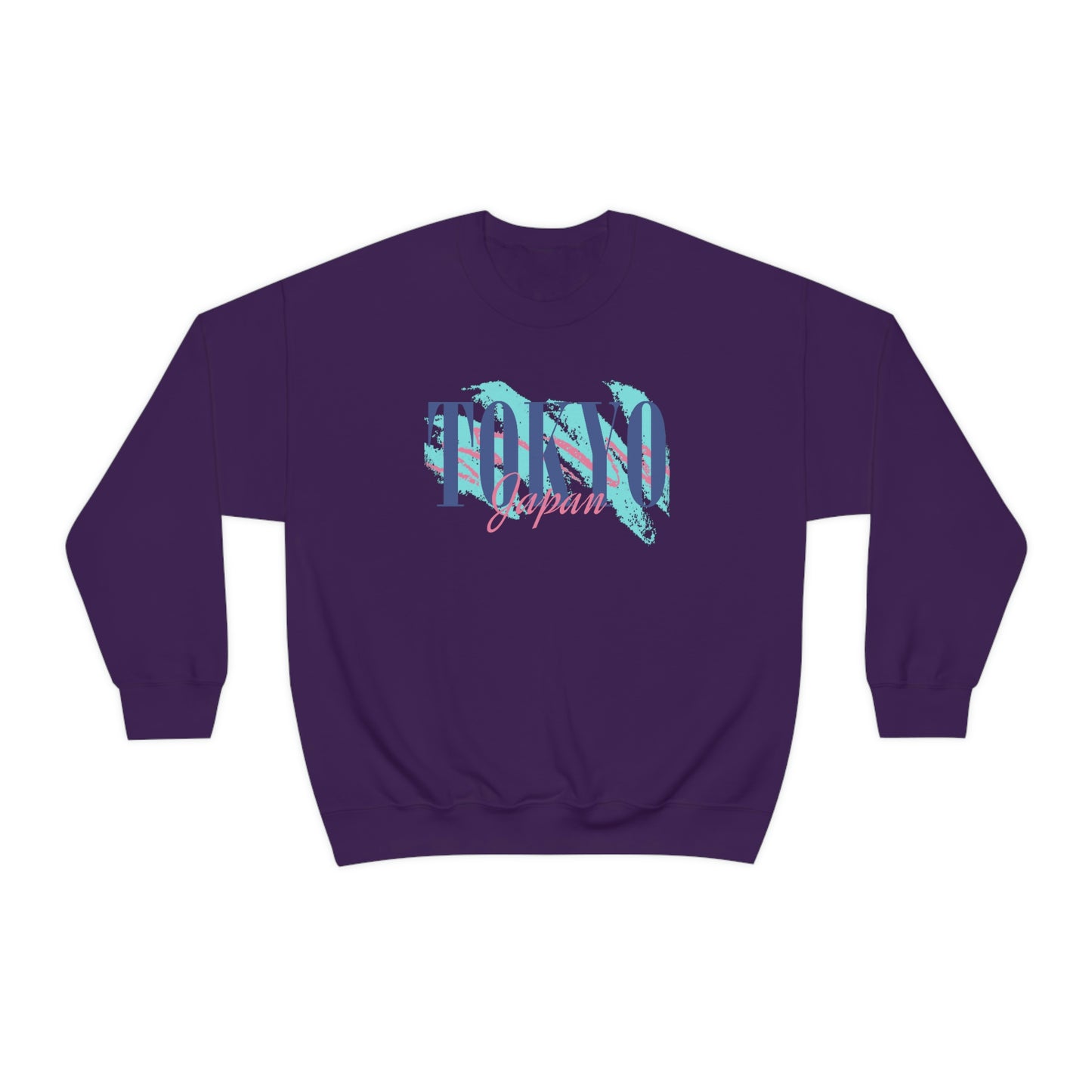 Tokyo Signature Sweatshirt Tokyo Japan Crewneck Retro Style Sweatshirt Vintage Inspired Sweater