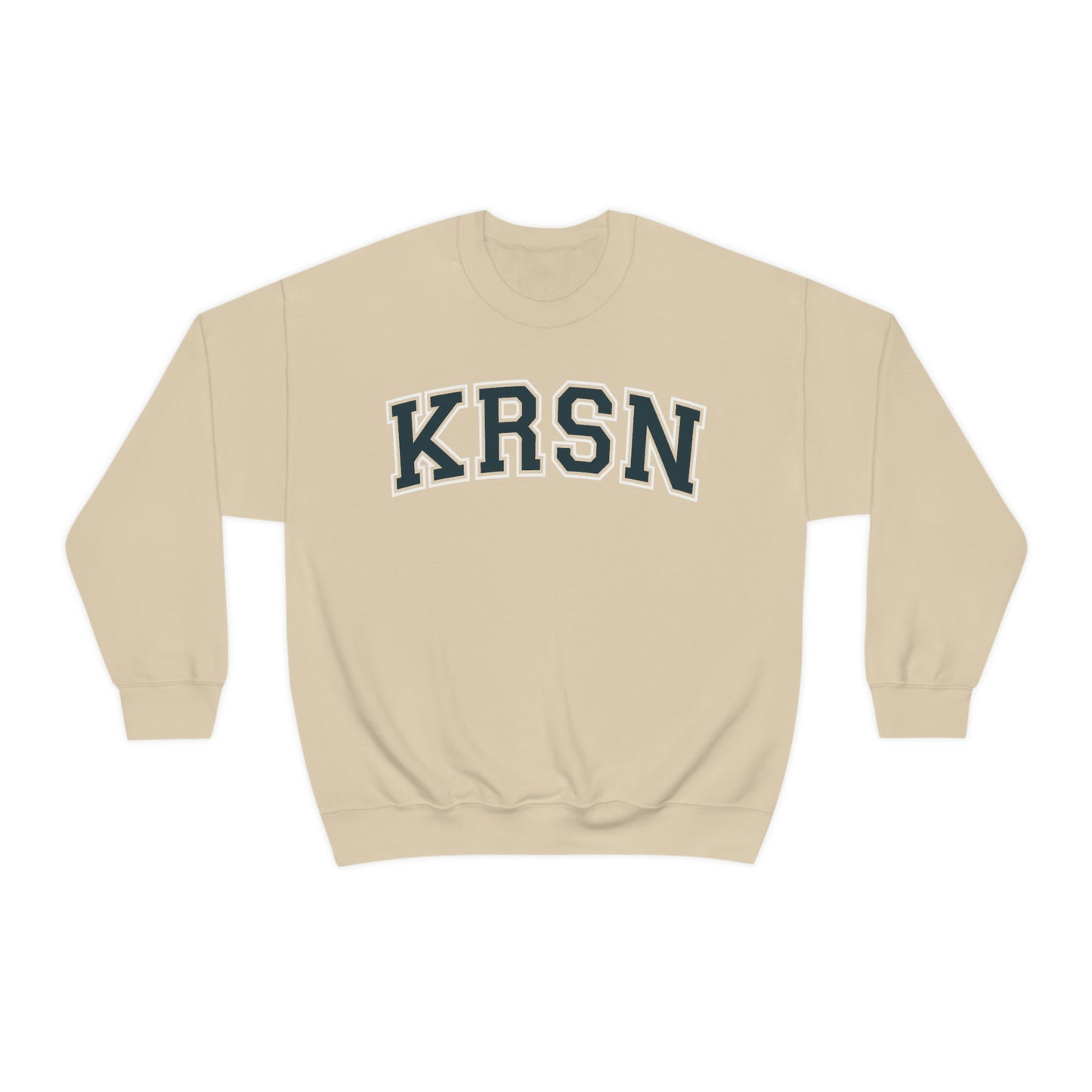 KRSN Crewneck Sweatshirt Volleyball College Nekomas KRSN High Volleyball Club FLY Karasuns