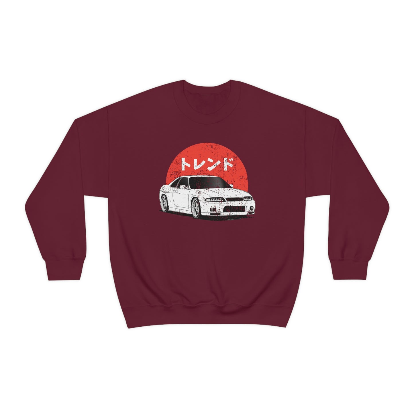 Japanese JDM Car sweatshirt Anime Initial Mazda RX7 Streetwear Pullover sweater