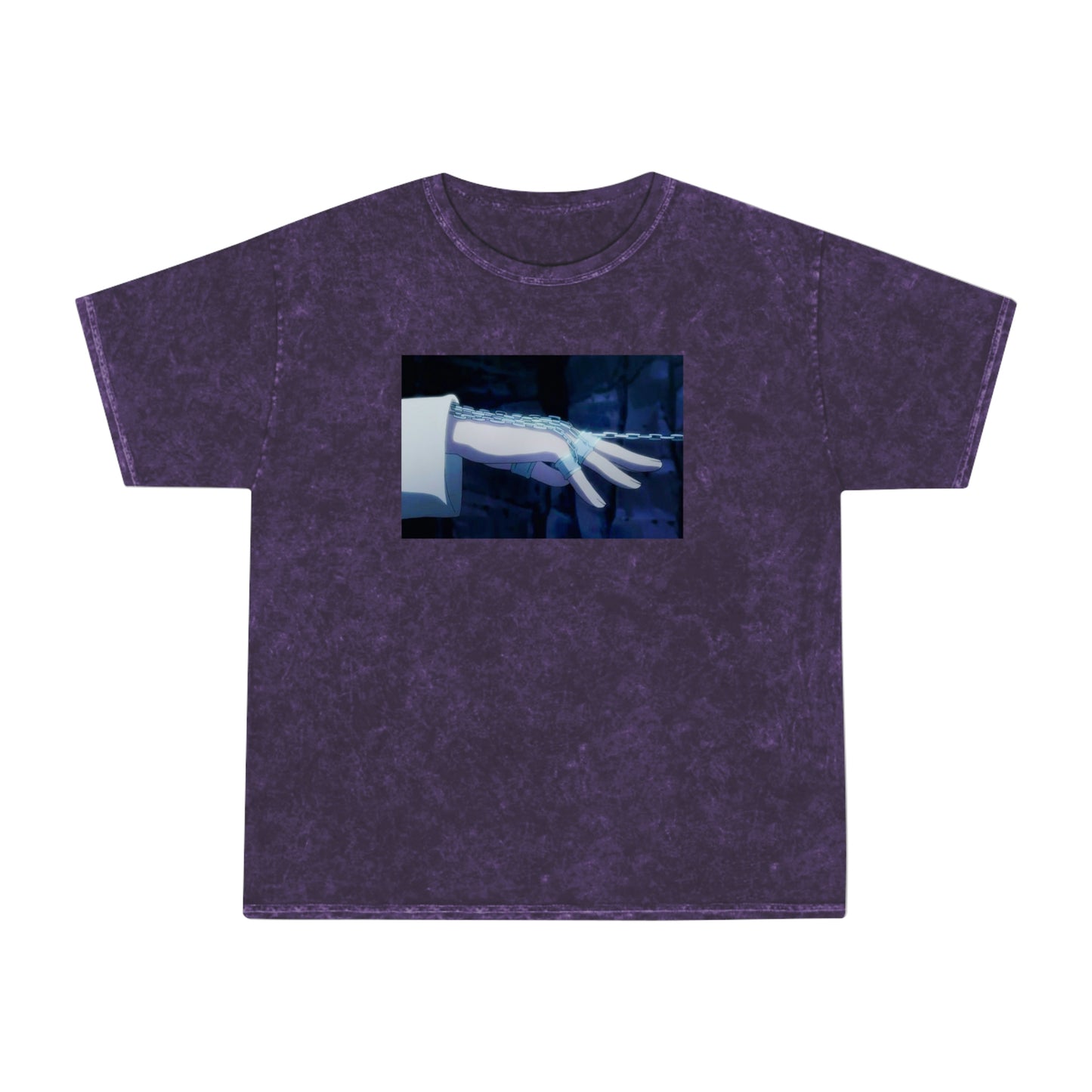 Kurapikas chains shirt Acid minderal wash vintage t-shirt