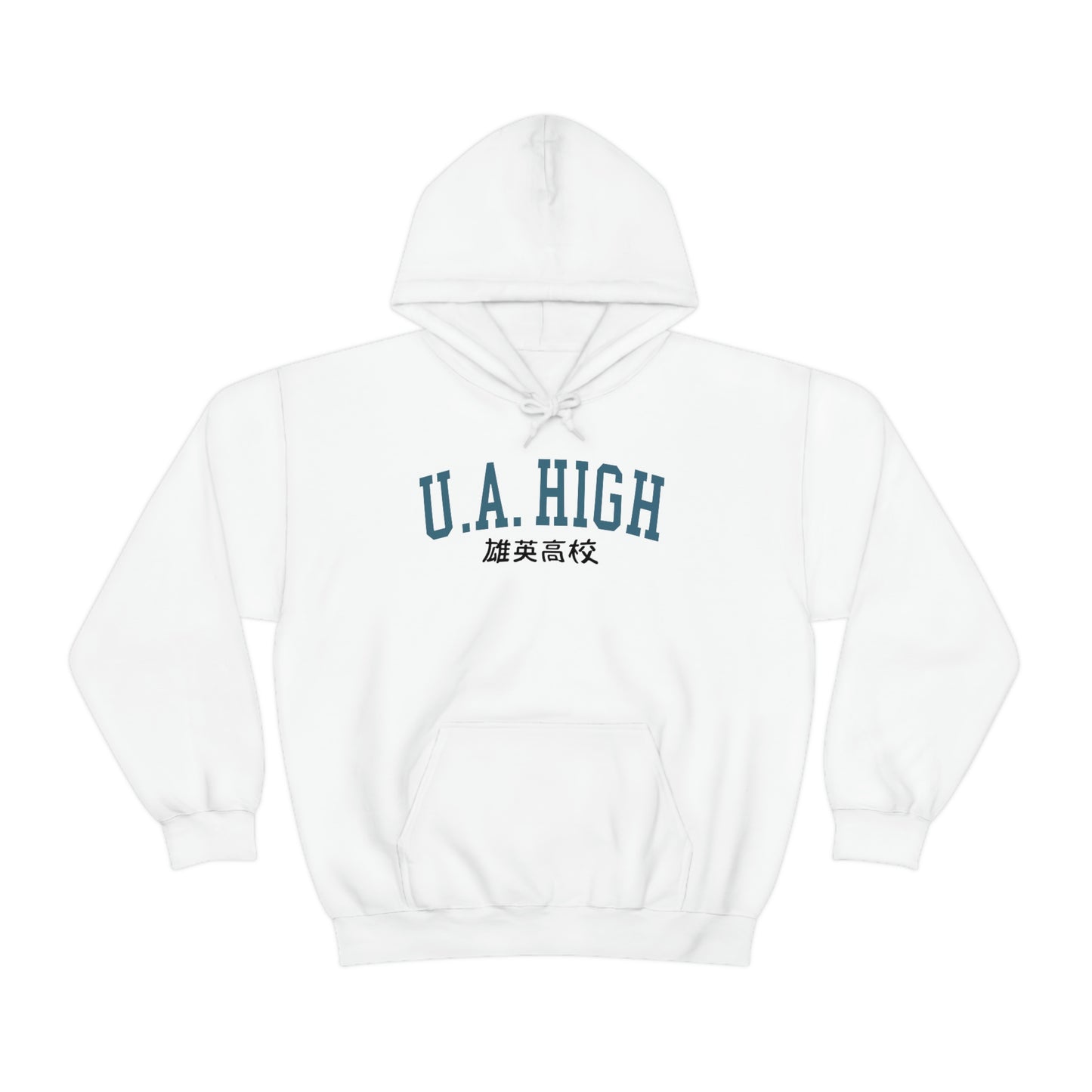 U A High Boku Academia Hoodie, My Hero Hoodies Minimal Anime Merch