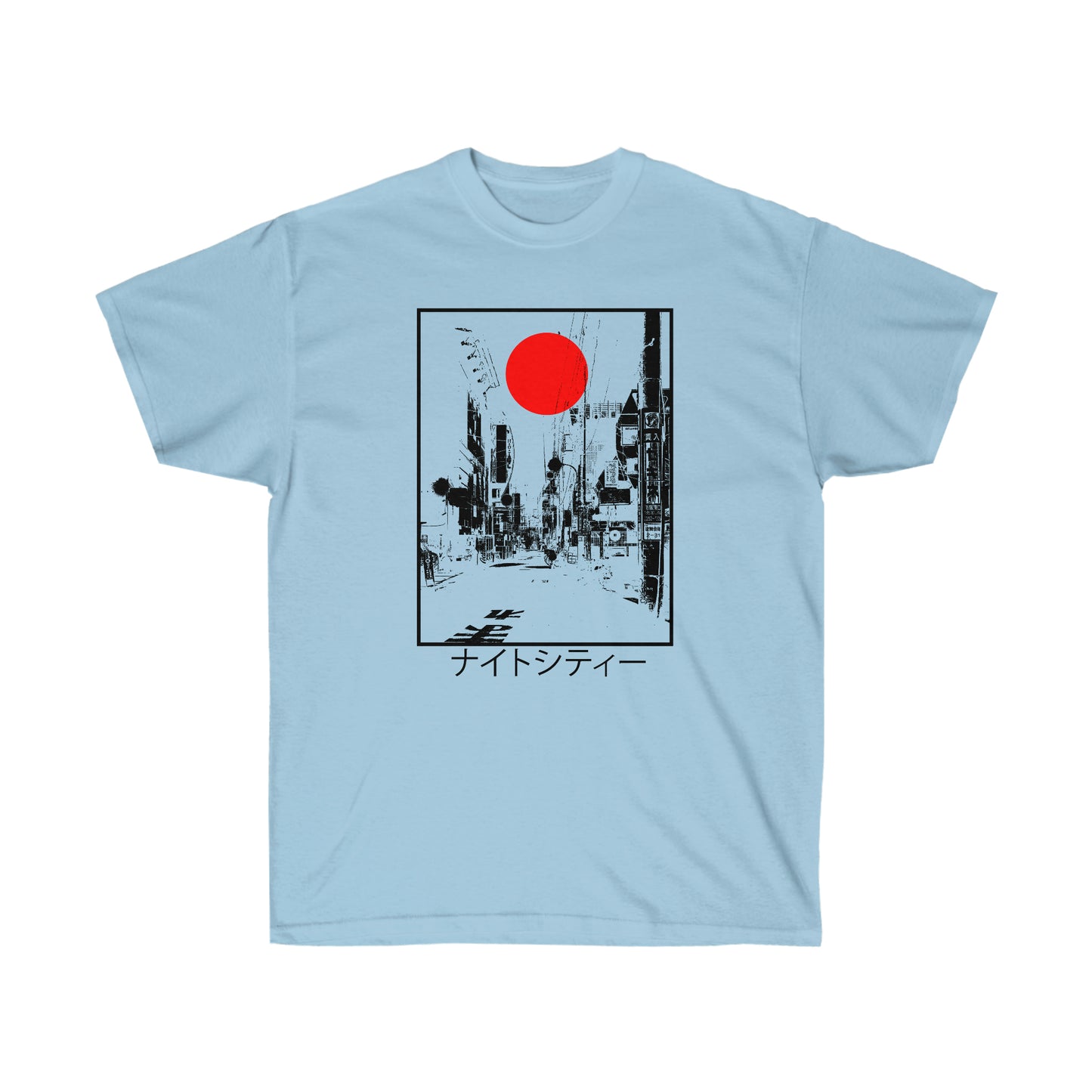 Japanese Street T-Shirt Japanese Aesthetic, vapor wave shirt Pastel Synthwave tee, Japan Street Wear Grunge Clothing Retrofuturism