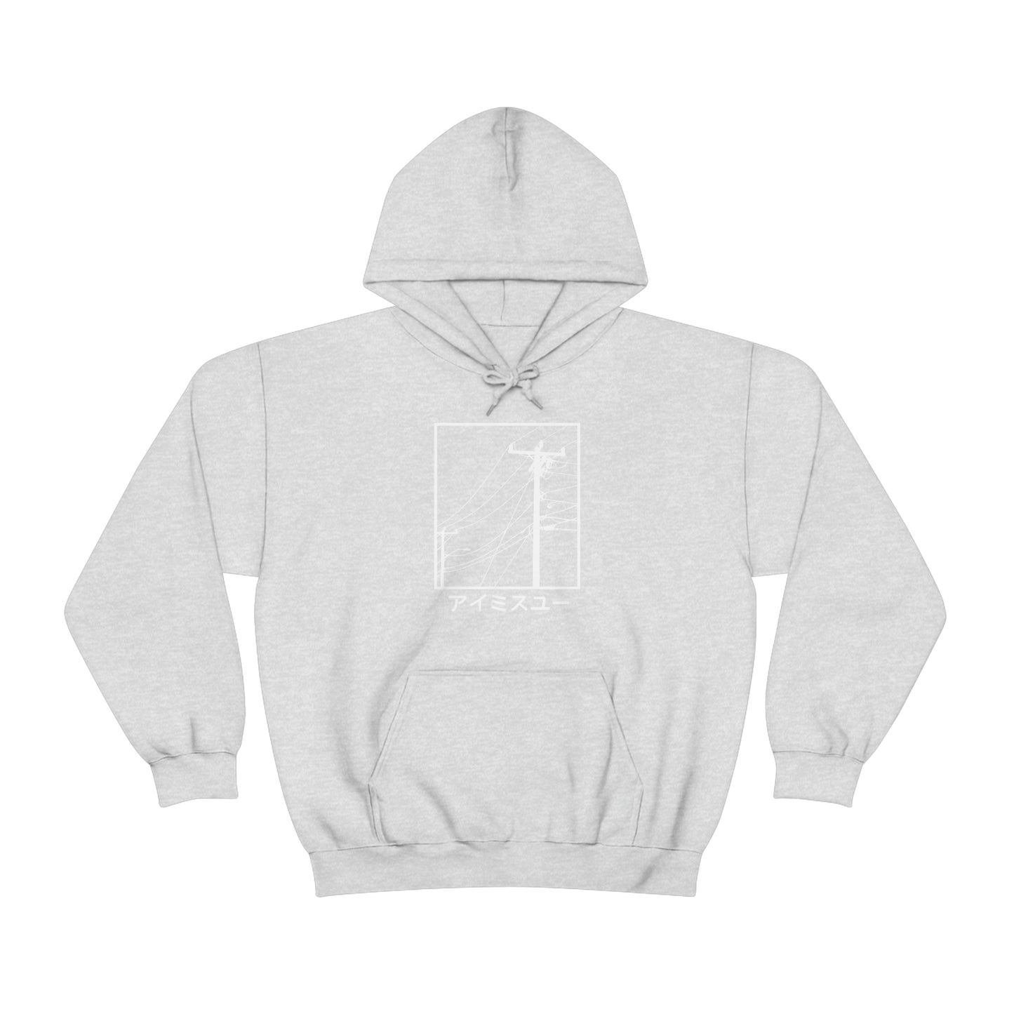 Aesthetic All Alone Powerlines Anime Manga shirt Japanese hoodie