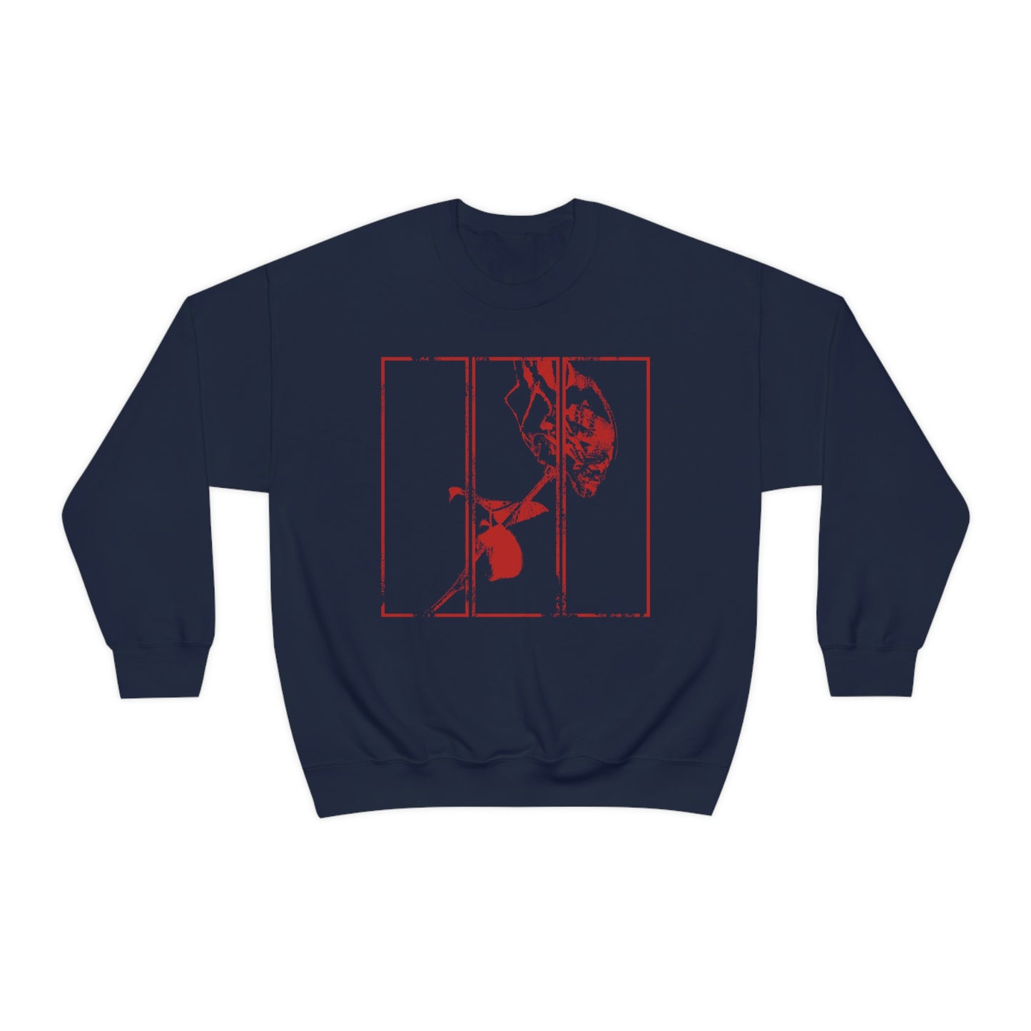 Dead Roses sweatshirt Fire Alternative Clothing Gothic Grunge Clothes Pastel Goth Tee Edgy Clothes E-Girl E-boy Emo Red Roses streetwear