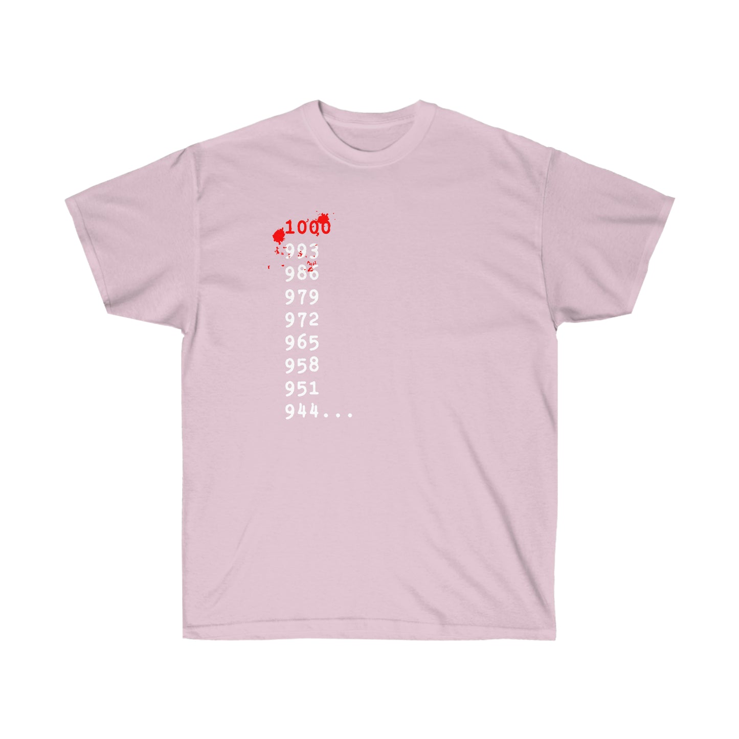 What's 1000 Minus 7? shirt T-Shirt 1000 - 7 Tokyo